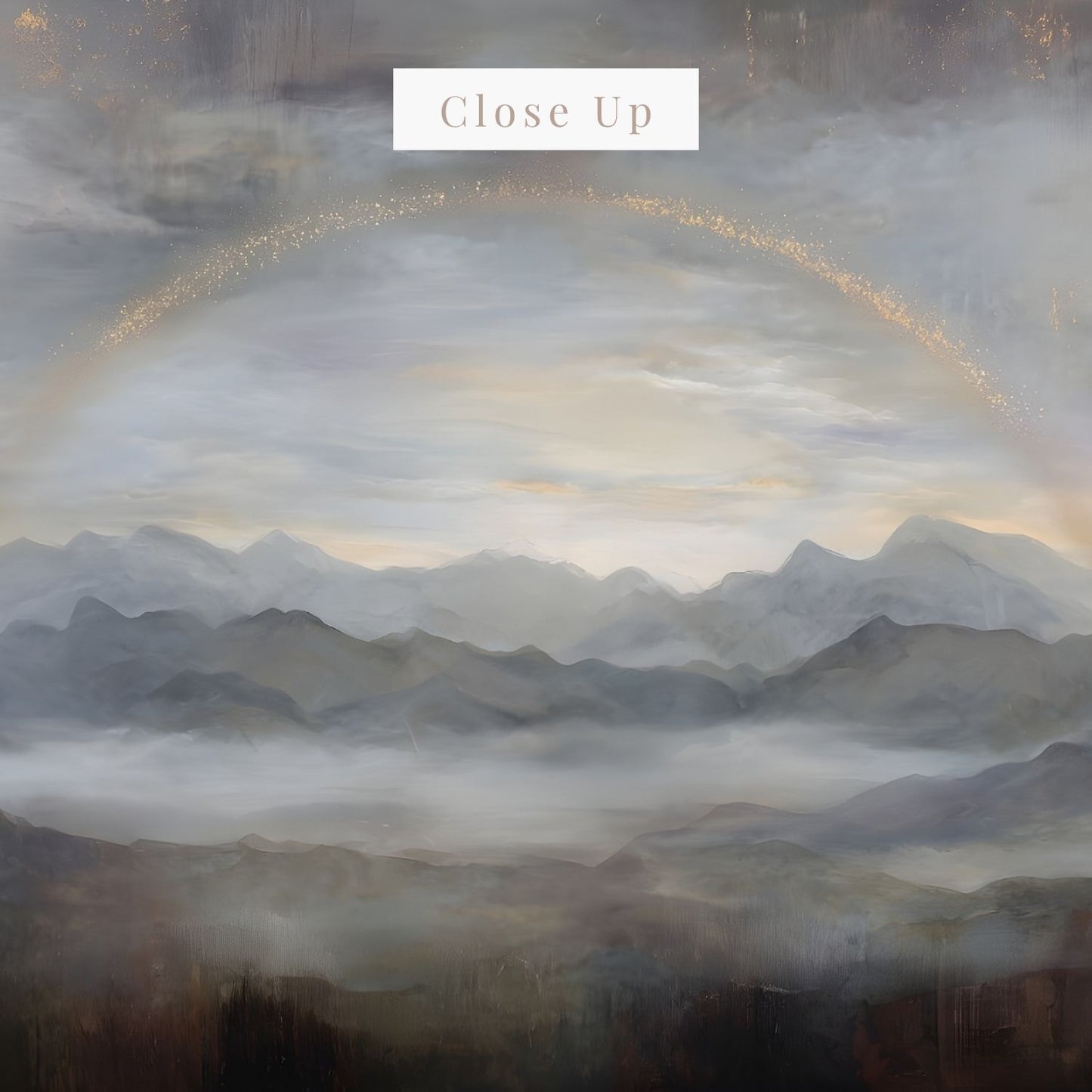 Promise Over the Peaks | Canvas