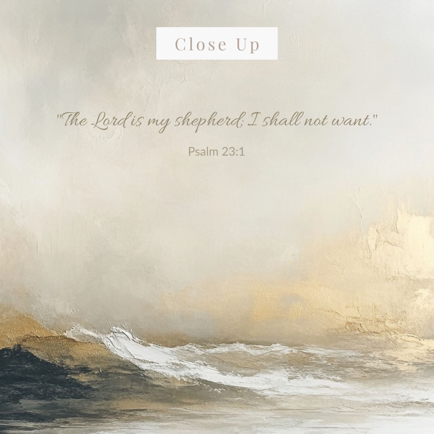 He Shepherds My Soul | Canvas