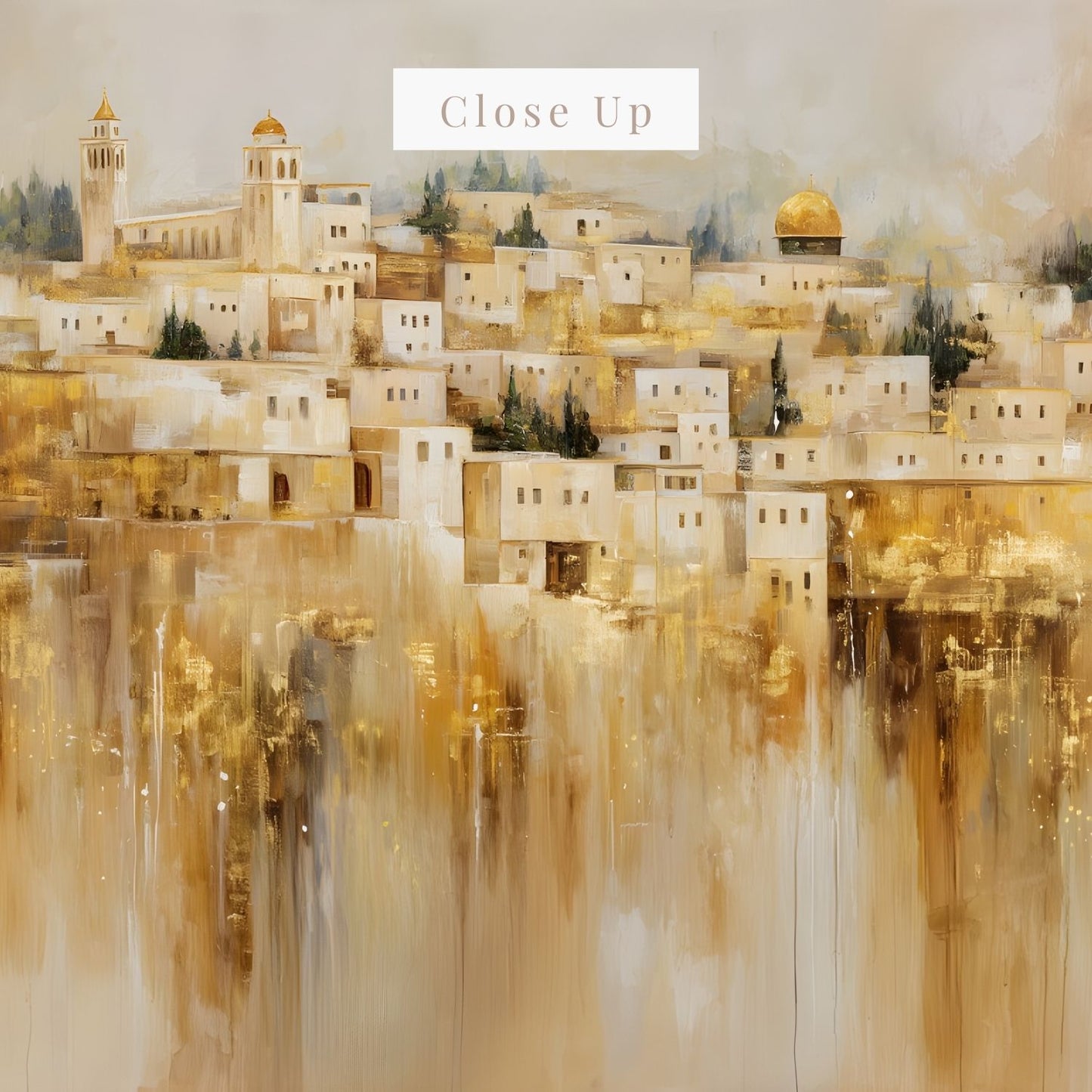 Golden Jerusalem | Canvas