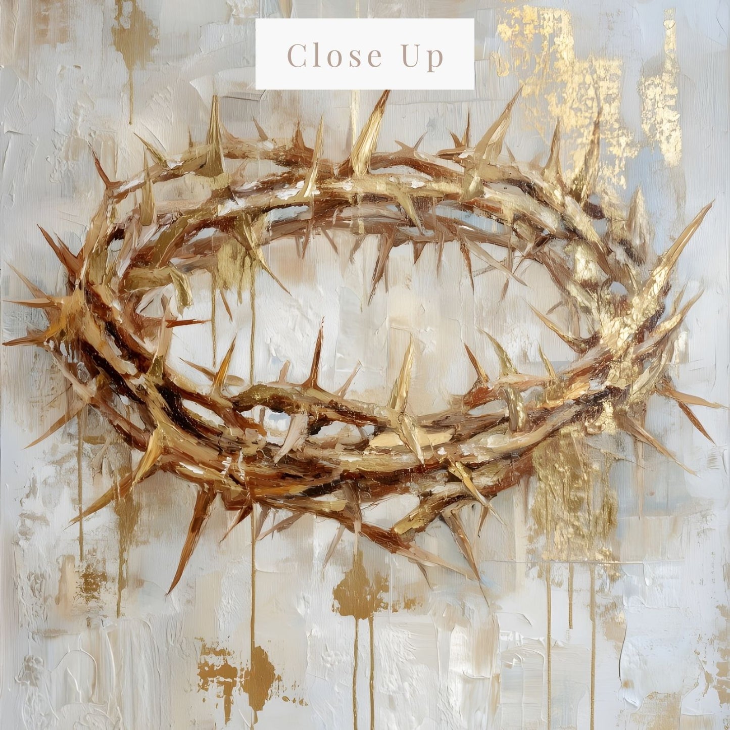 Crown of Suffering & Glory | Canvas