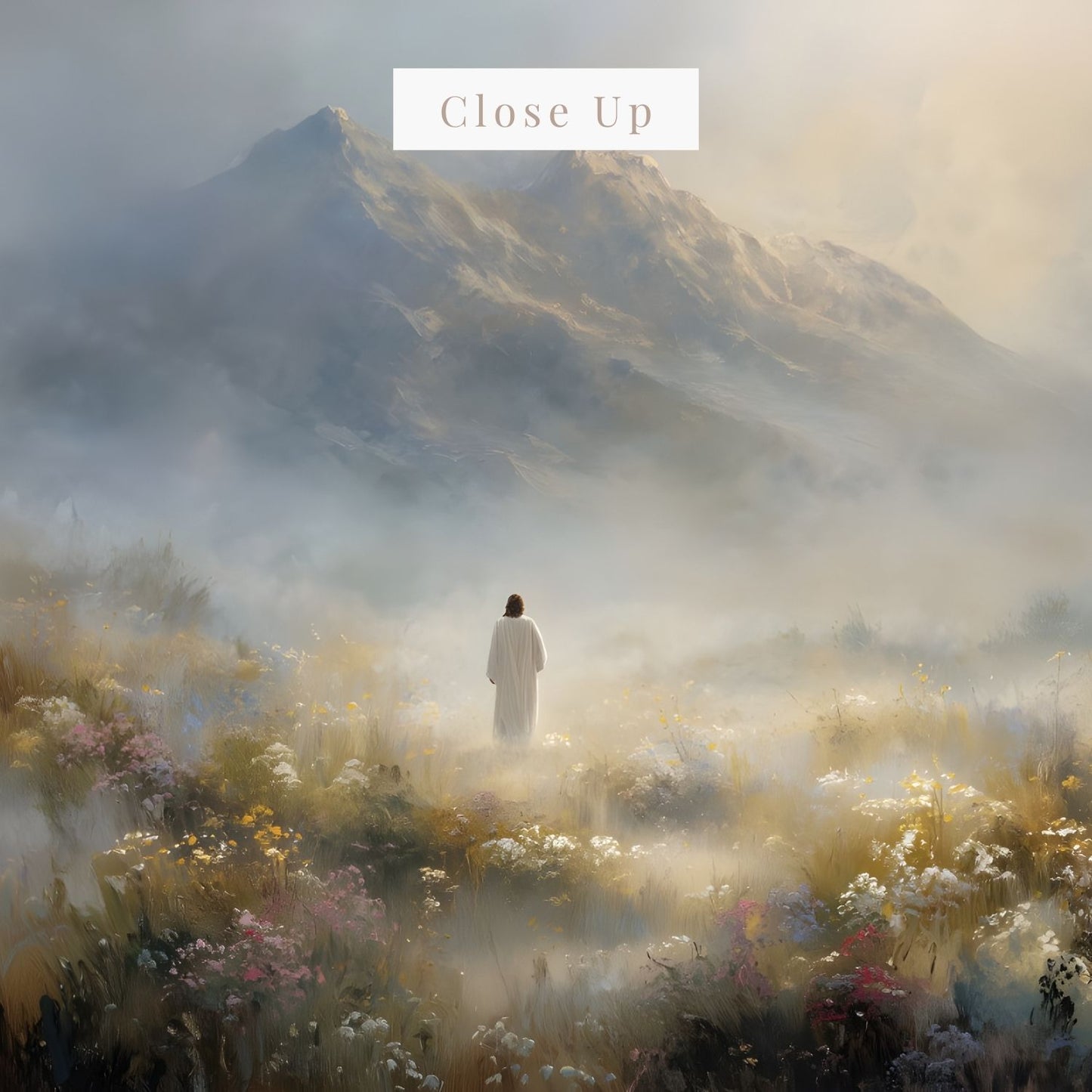 The Shepherd Among the Wildflowers | Canvas