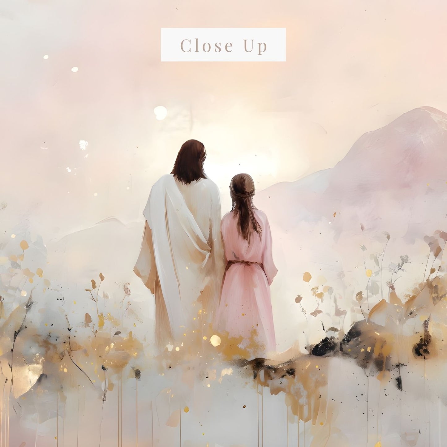 He Walks Beside You | Canvas