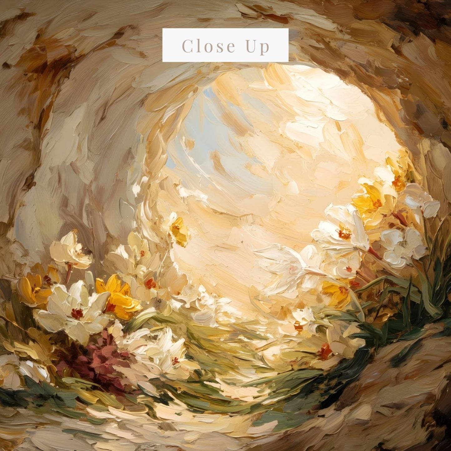 The Empty Tomb of Life | Canvas