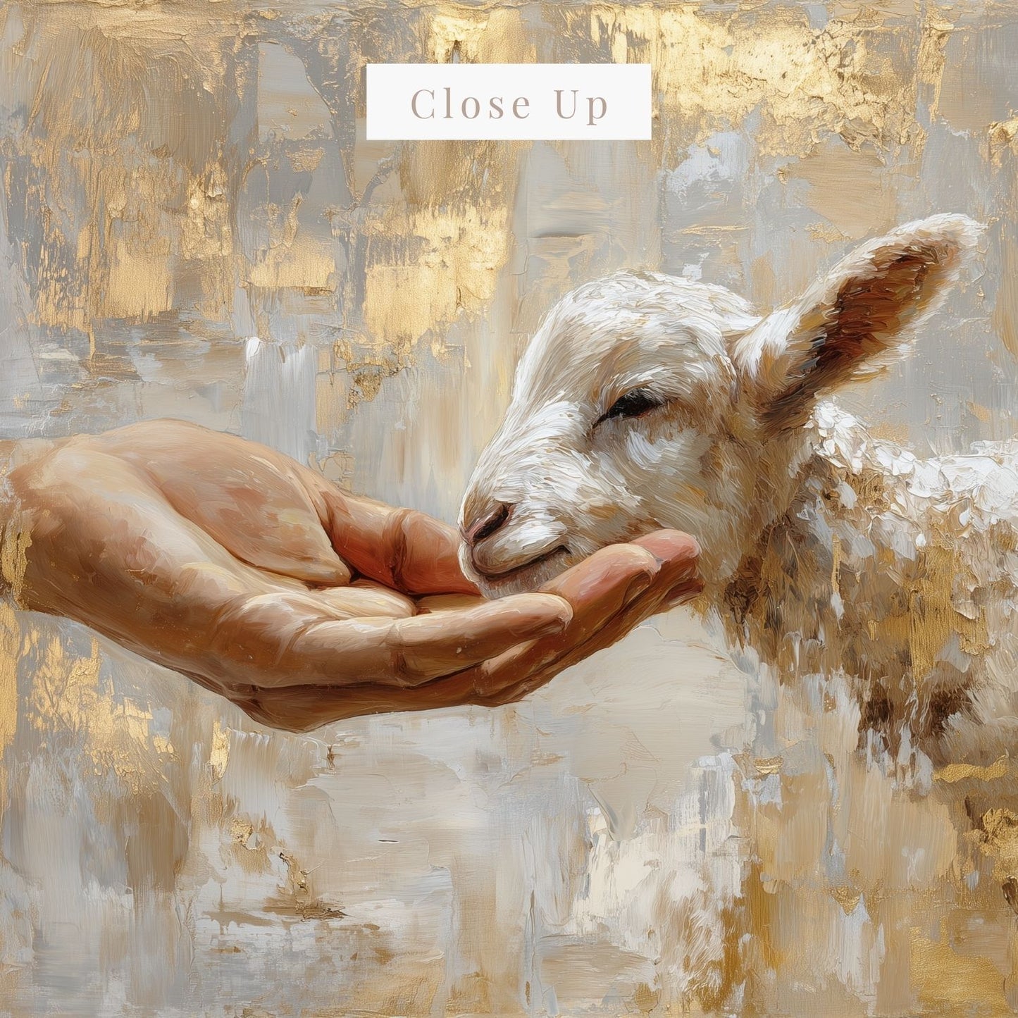Safe in the Shepherd’s Care | Canvas