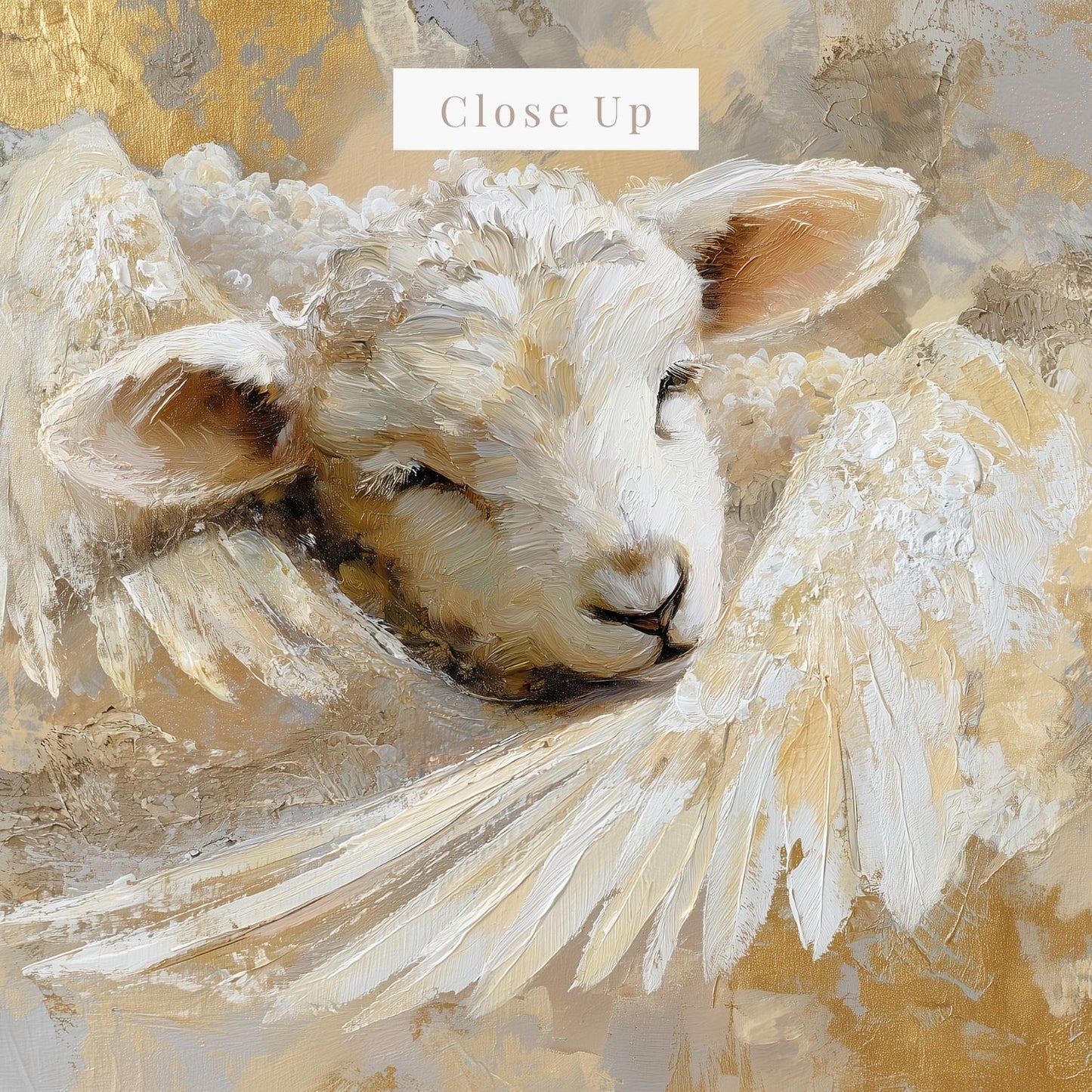Kept in His Wings | Canvas