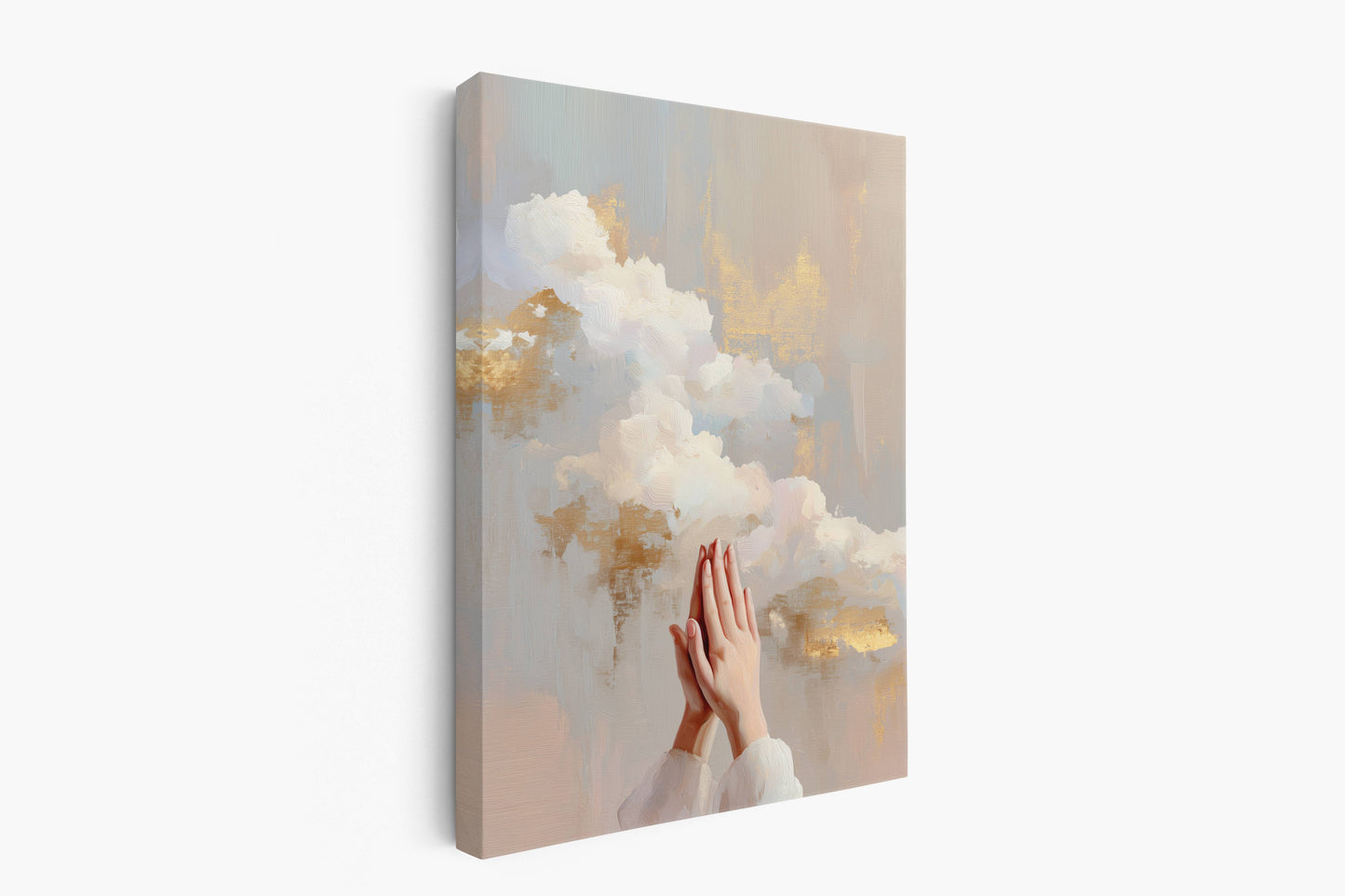 Hands Lifted to Heaven | Canvas