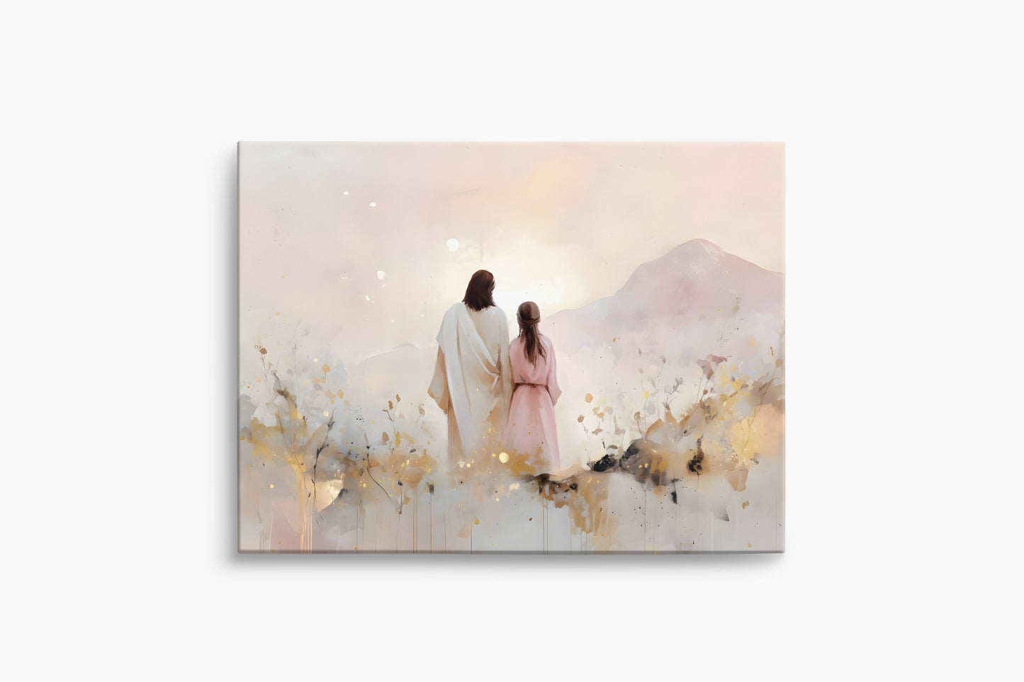 He Walks Beside You | Canvas