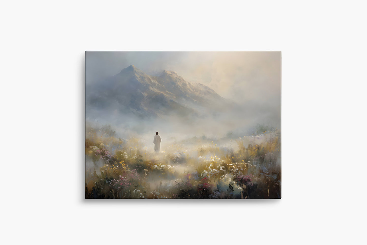 The Shepherd Among the Wildflowers | Canvas