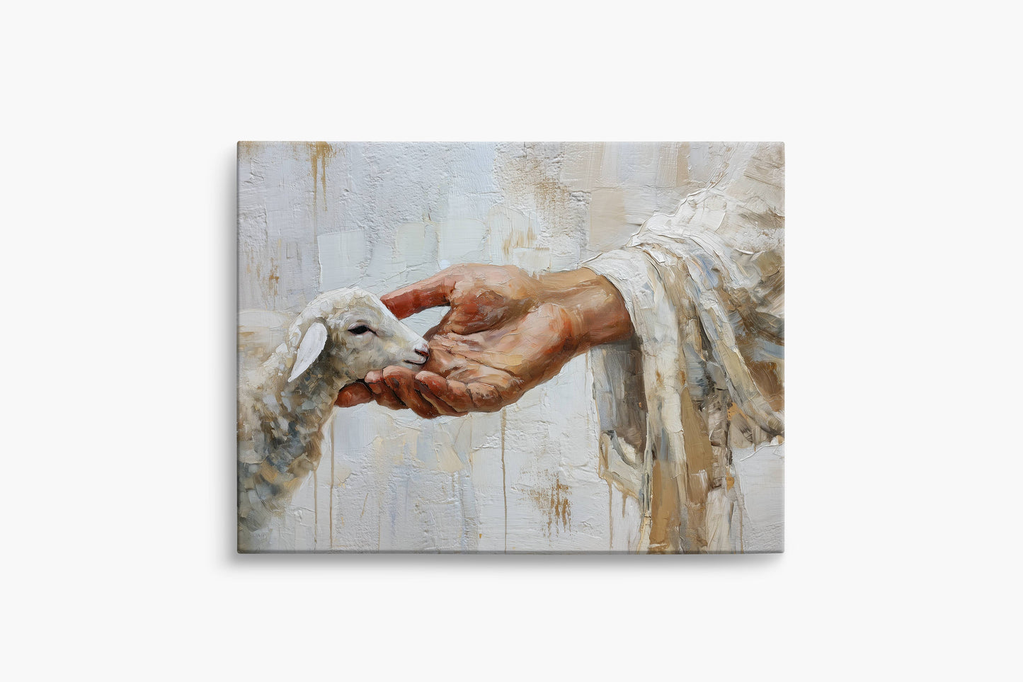 The Shepherd’s Gentle Hand | Canvas