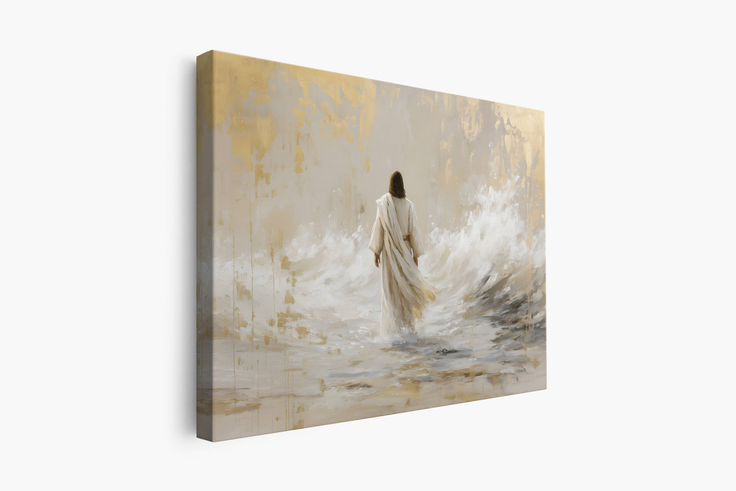 He Walked Upon the Storm | Canvas