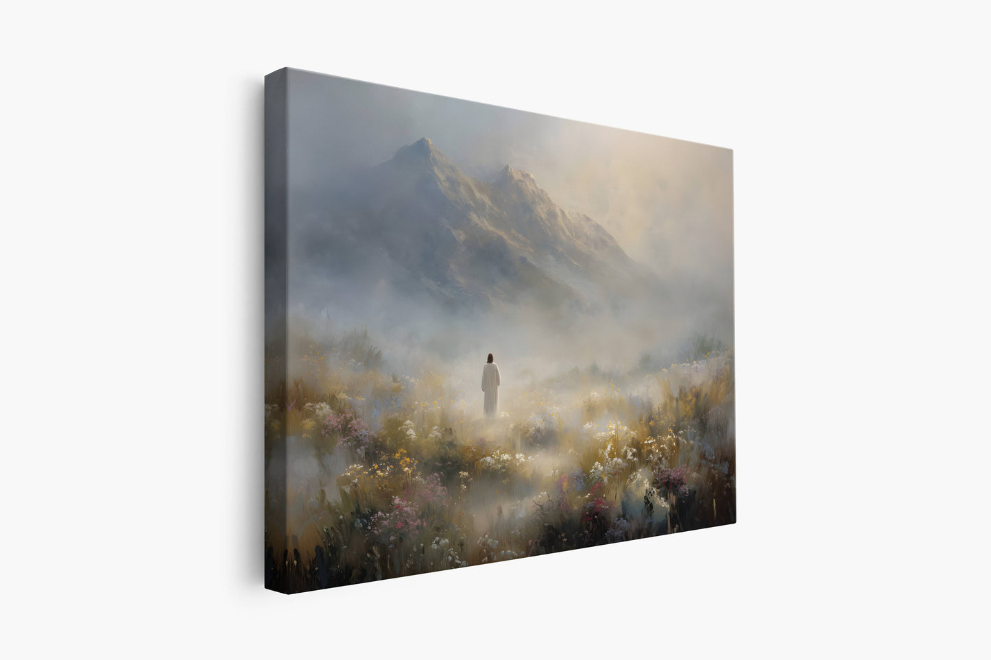 The Shepherd Among the Wildflowers | Canvas