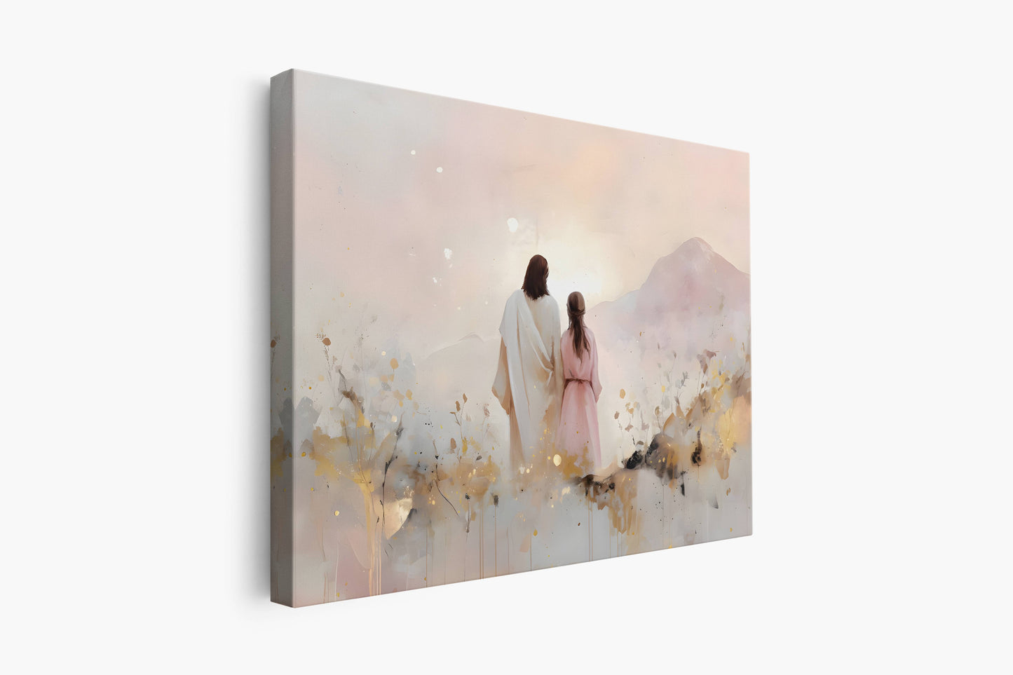 He Walks Beside You | Canvas
