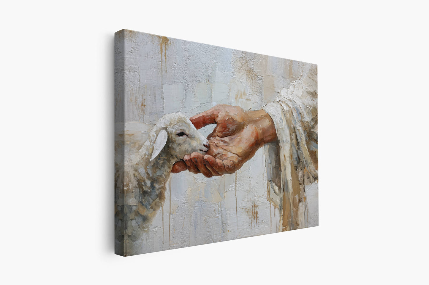 The Shepherd’s Gentle Hand | Canvas