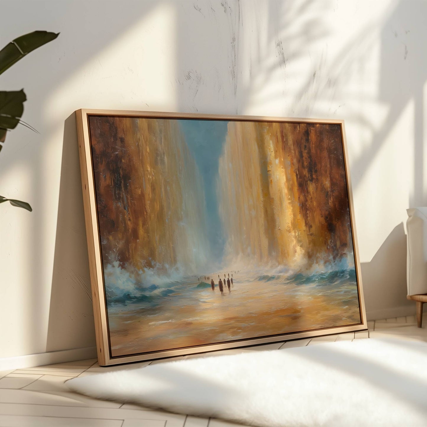 Walk Through the Waters | Canvas