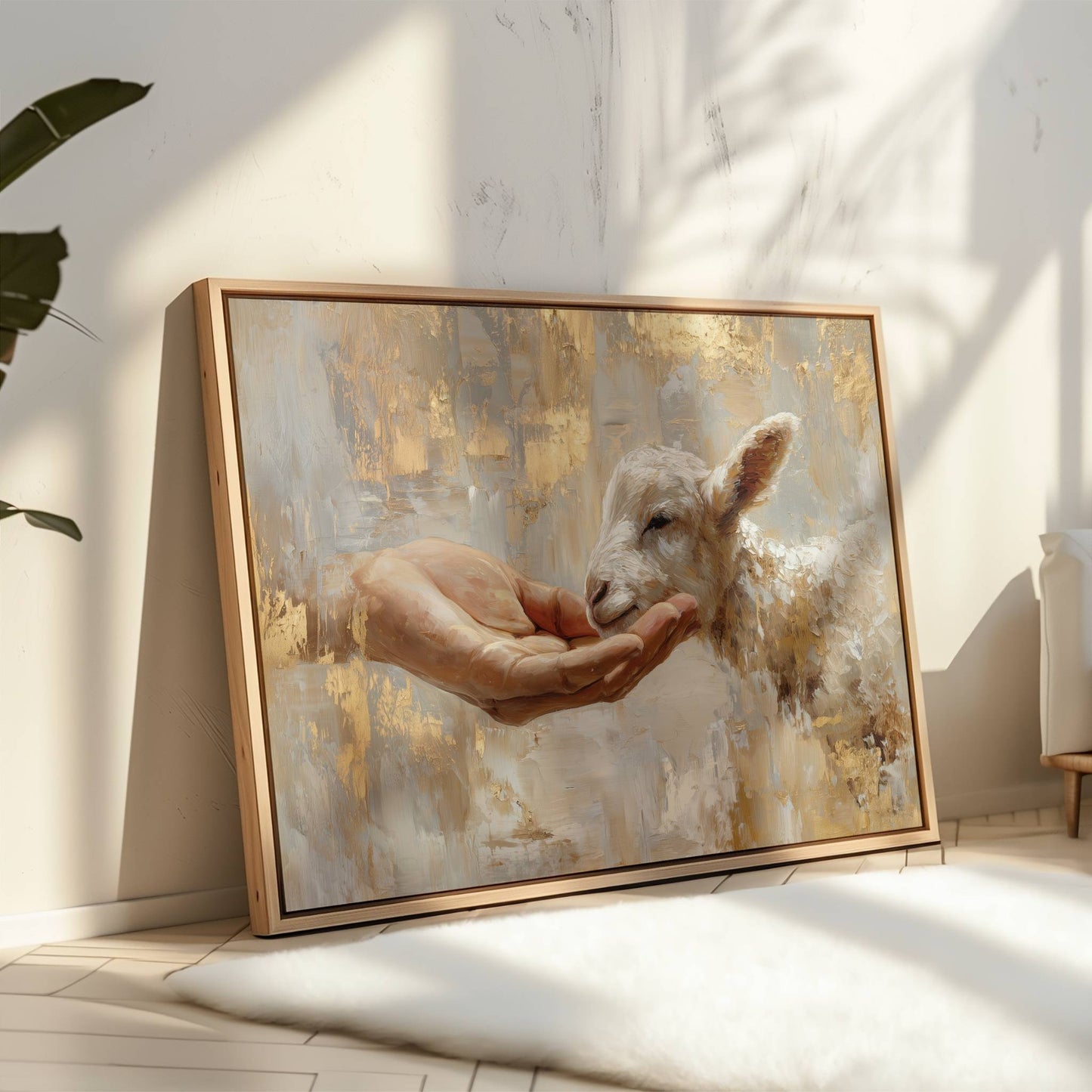 Safe in the Shepherd’s Care | Canvas