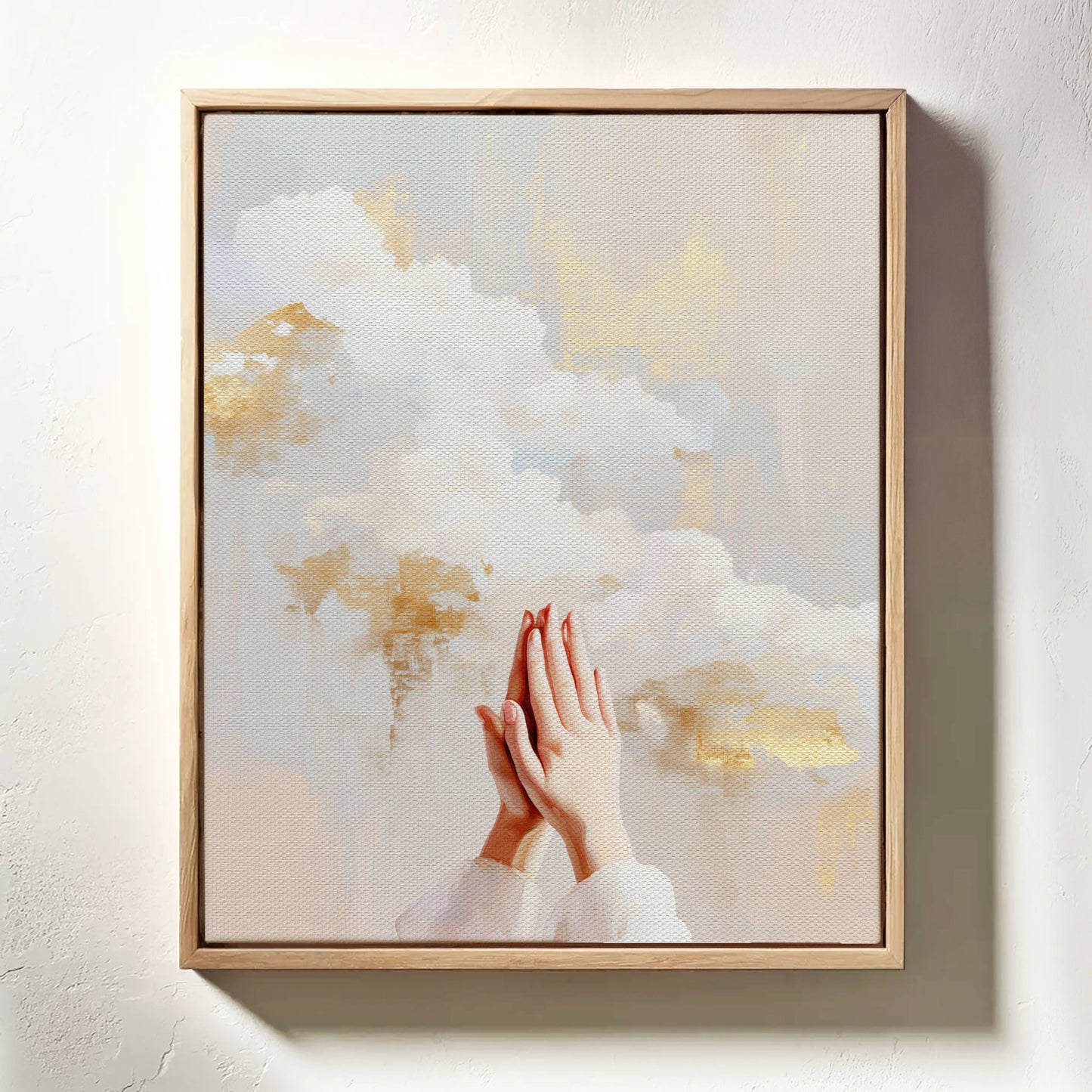 Hands Lifted to Heaven | Canvas