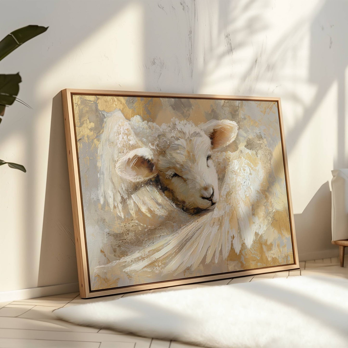 Kept in His Wings | Canvas