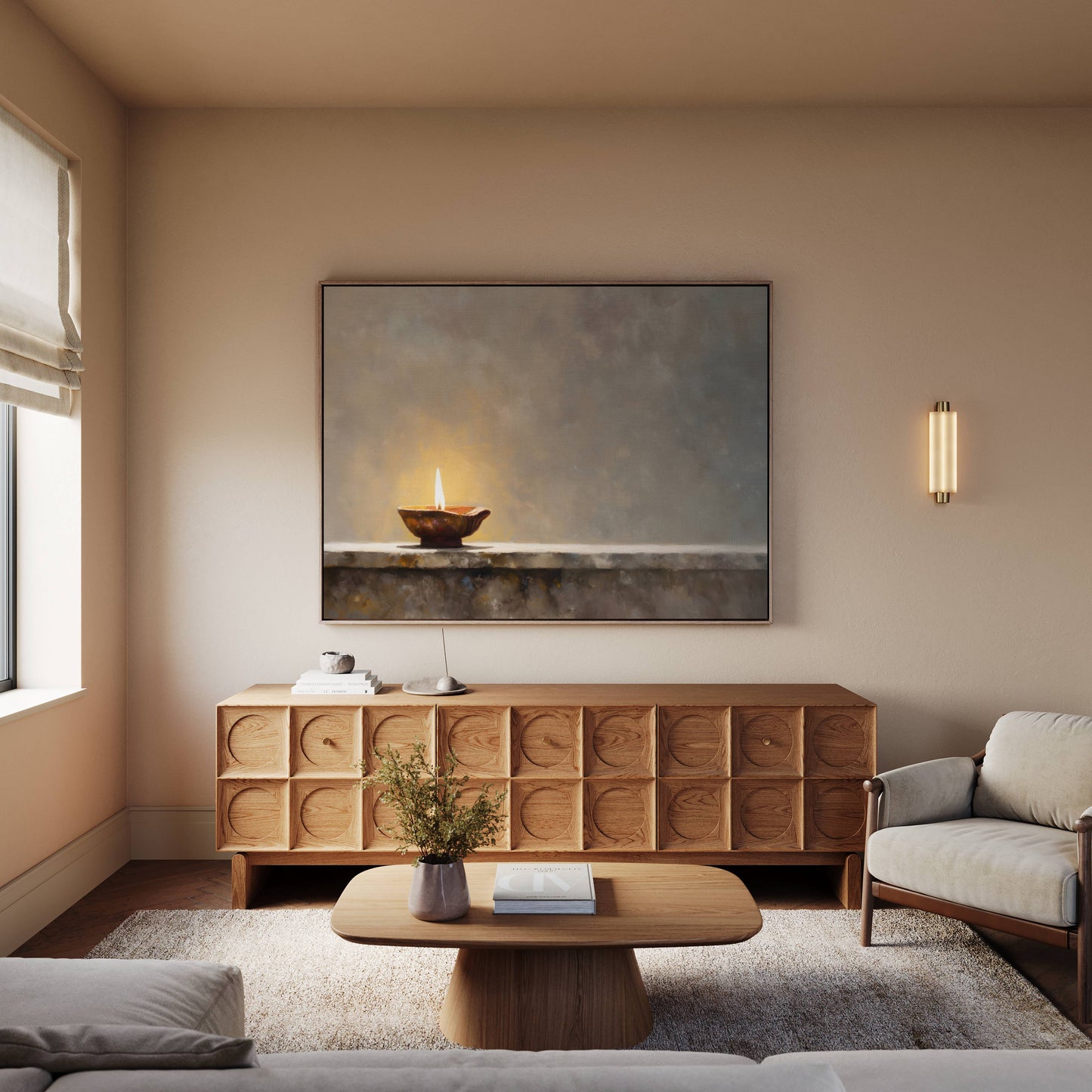 Keep Your Lamp Burning | Canvas