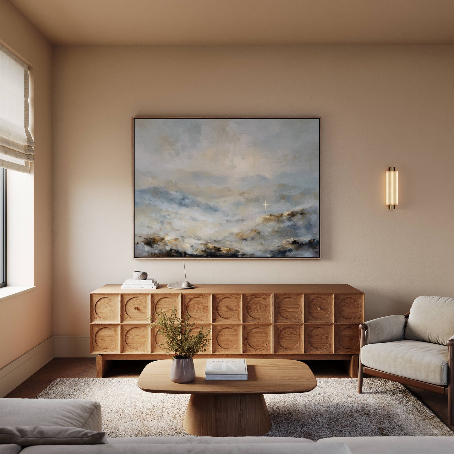 Light in the Valley | Canvas