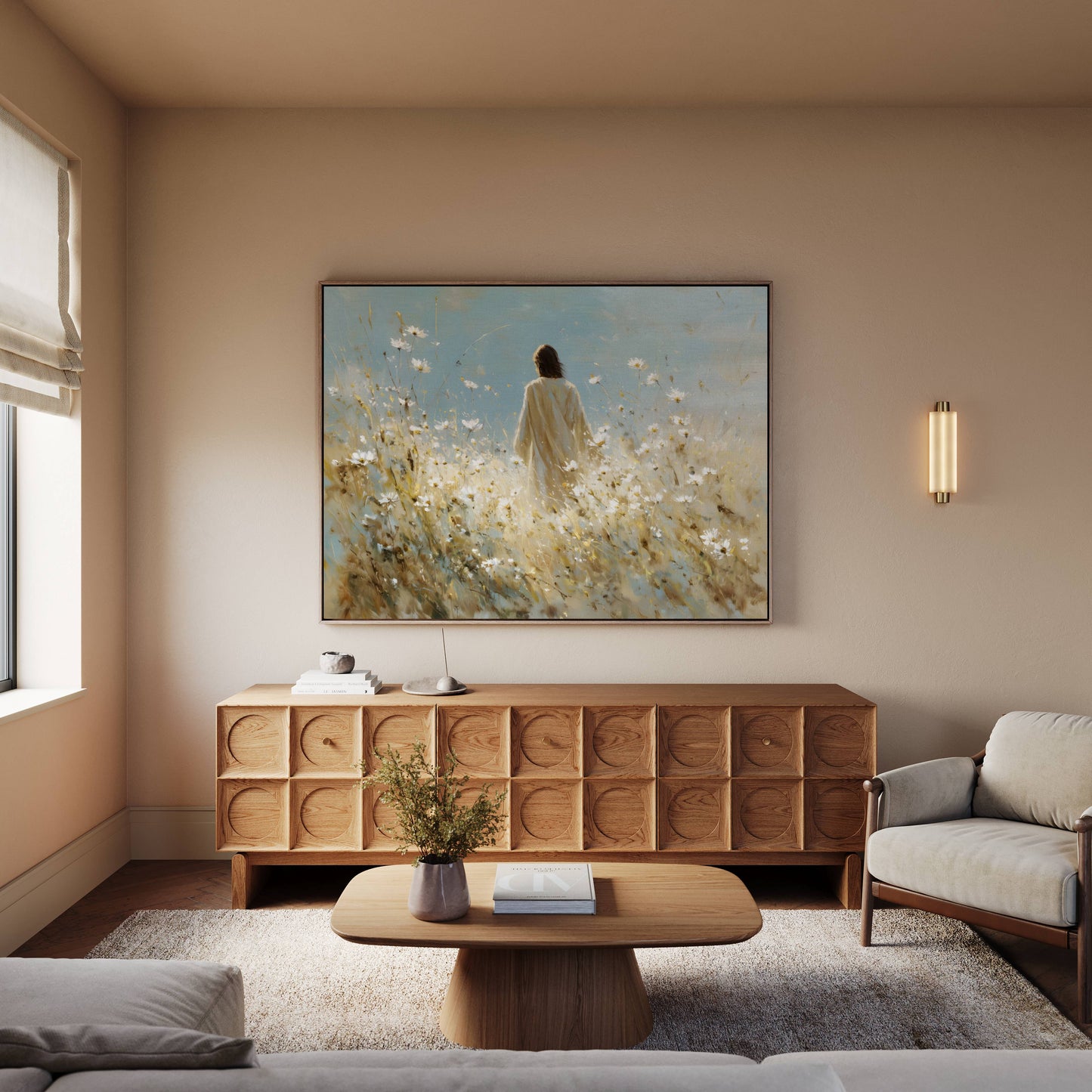 The Meadow of Psalm 23 | Canvas