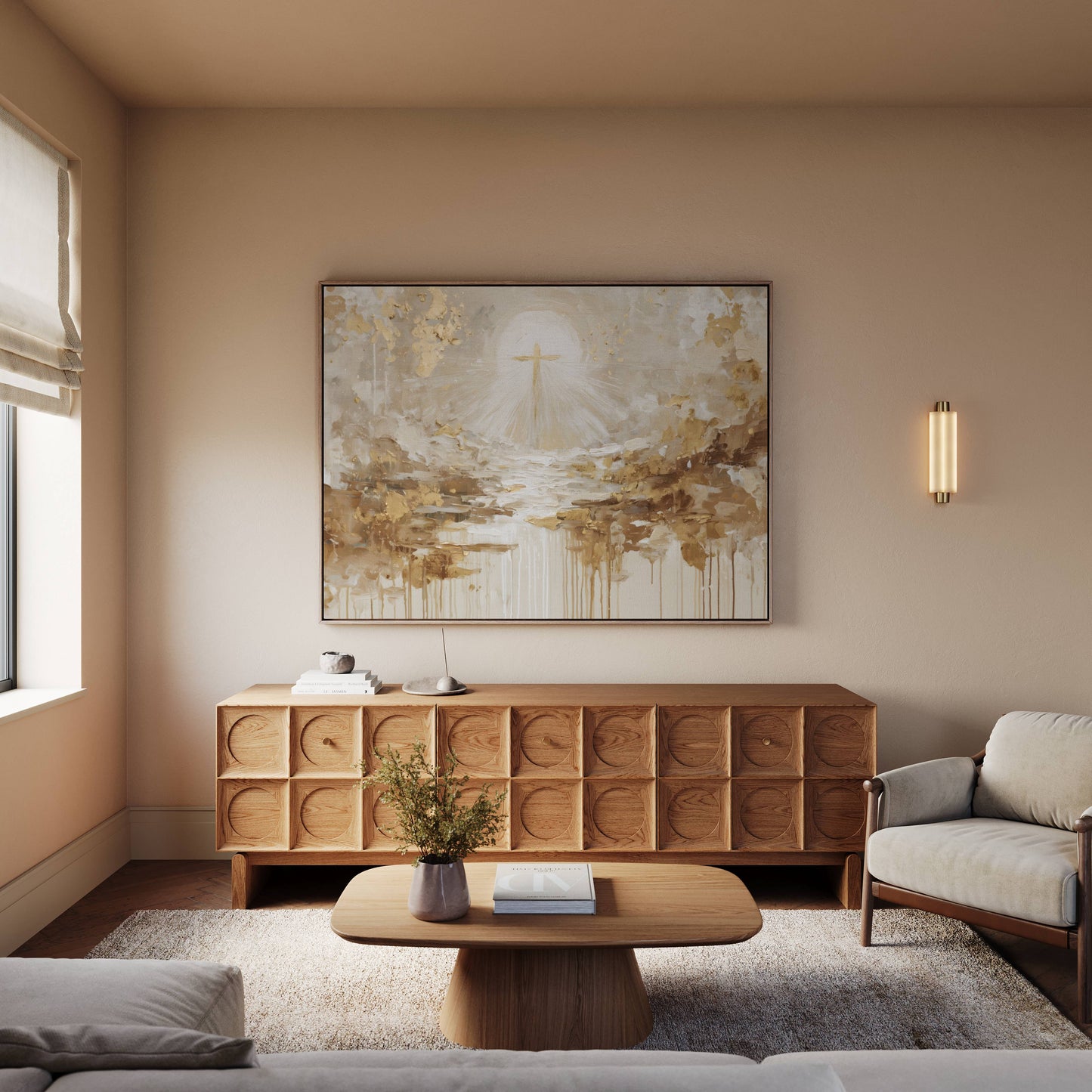 The Light of the Cross | Canvas