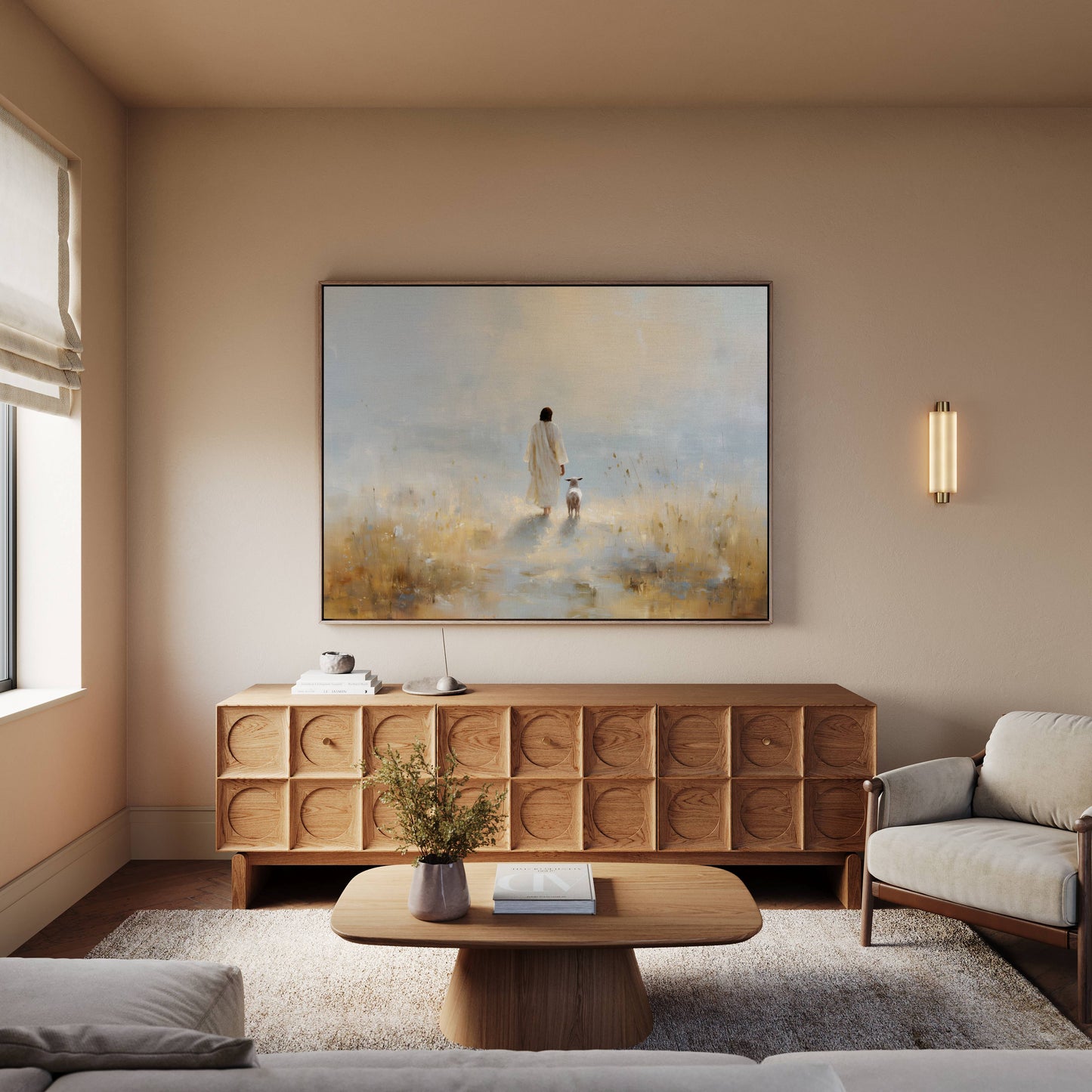 He Left the Ninety-Nine | Canvas