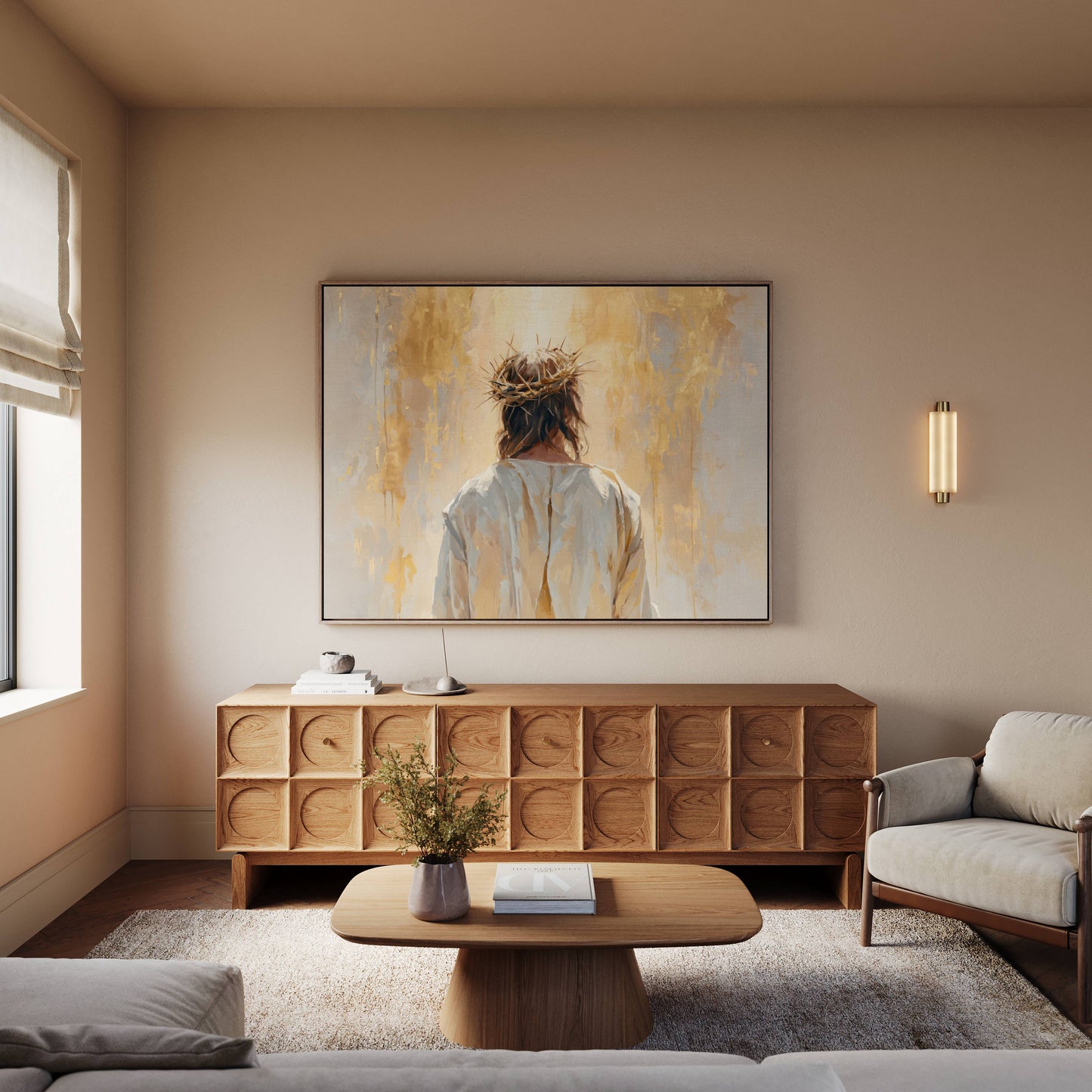 Crowned for Our Redemption | Canvas