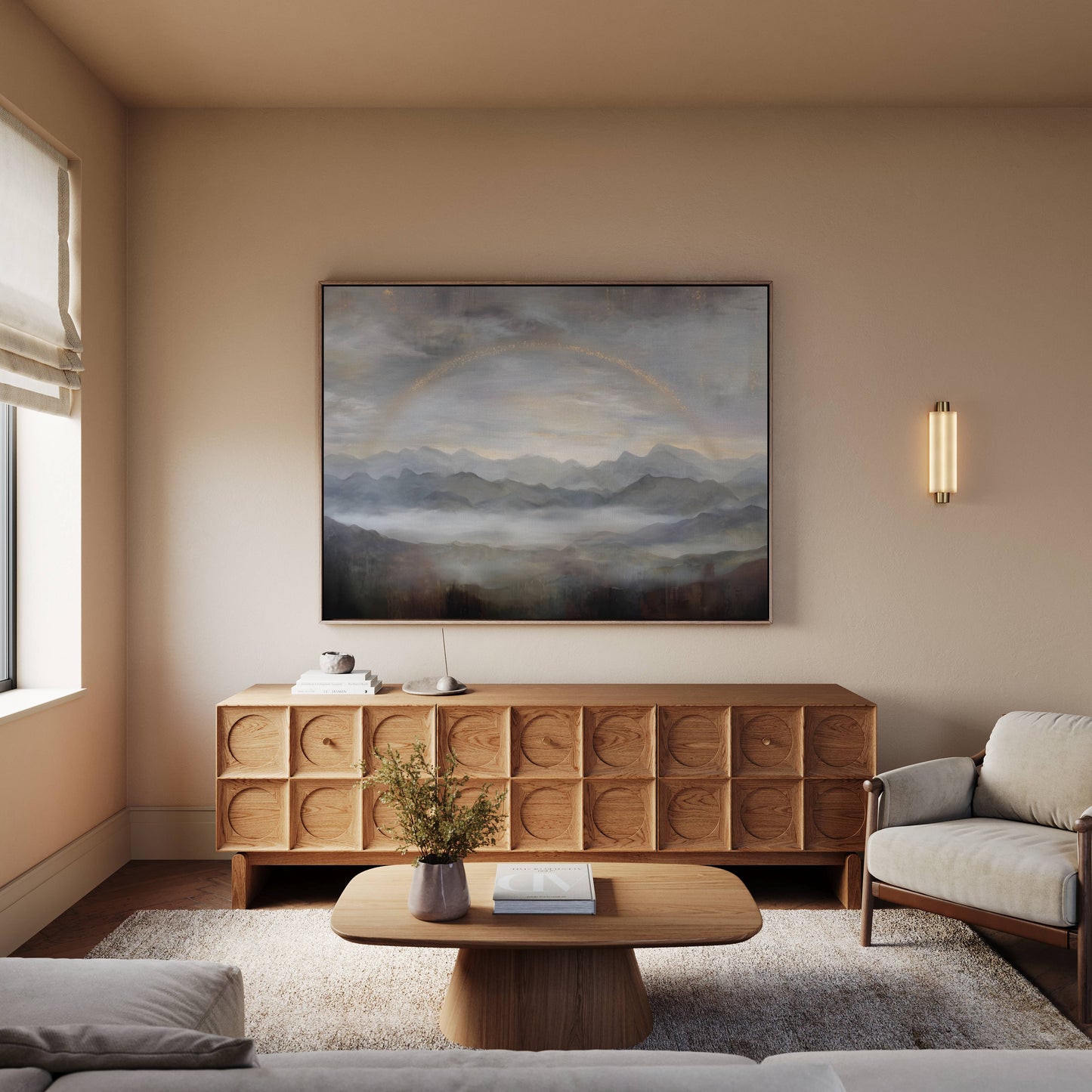 Promise Over the Peaks | Canvas