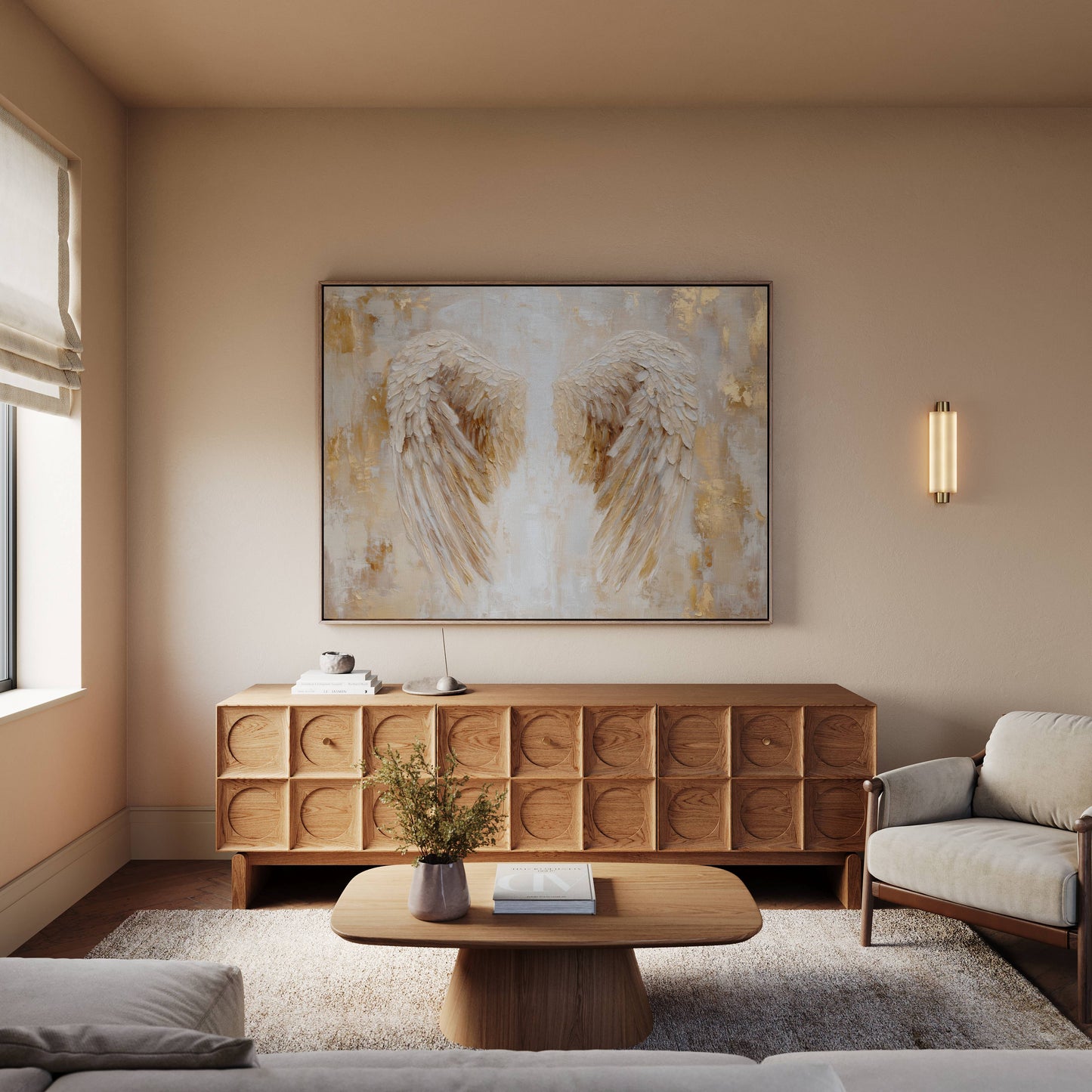 Wings of His Angels | Canvas