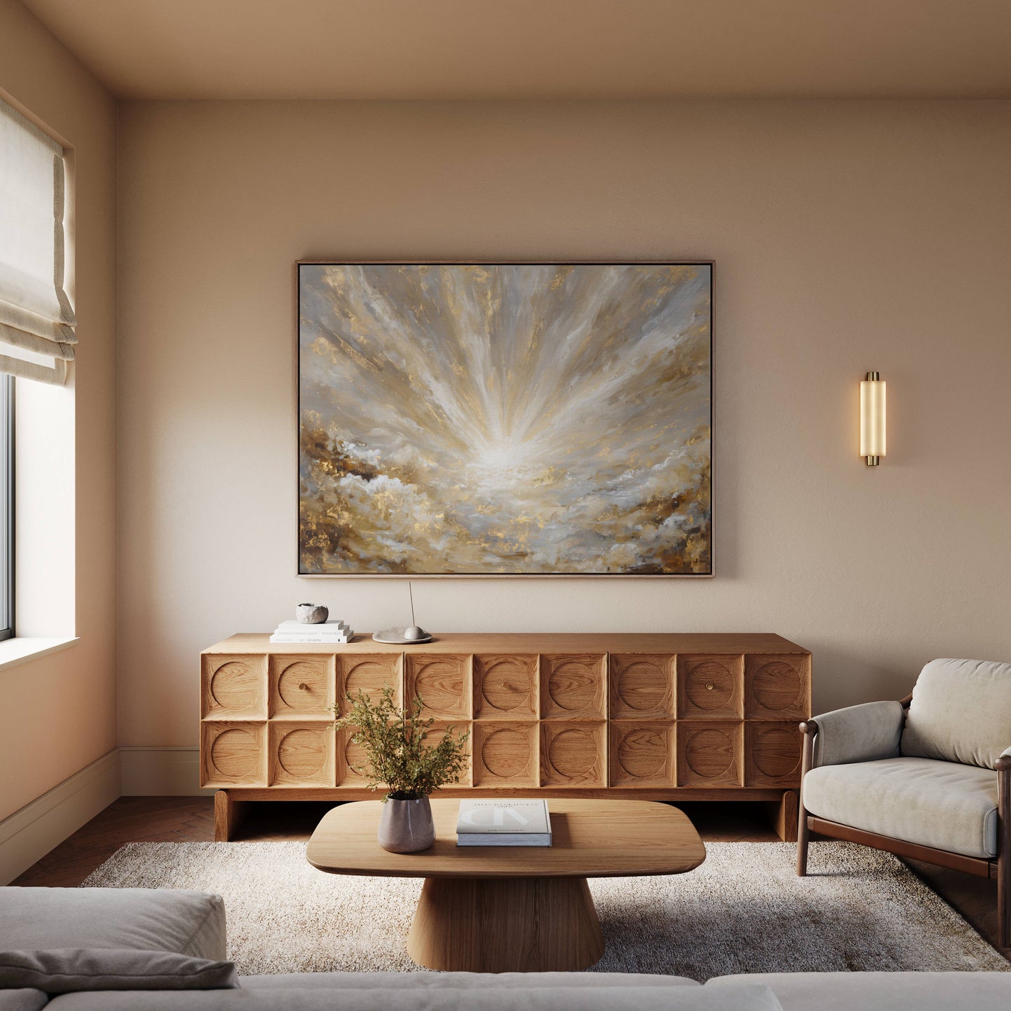The Heavens Opened | Canvas