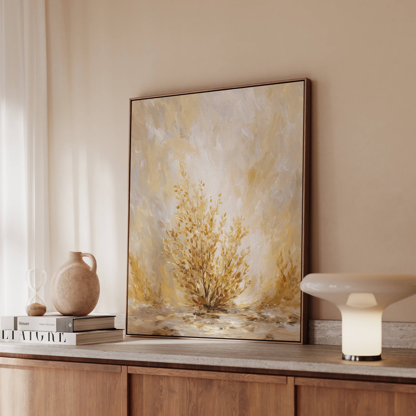 The Voice from the Flames | Canvas