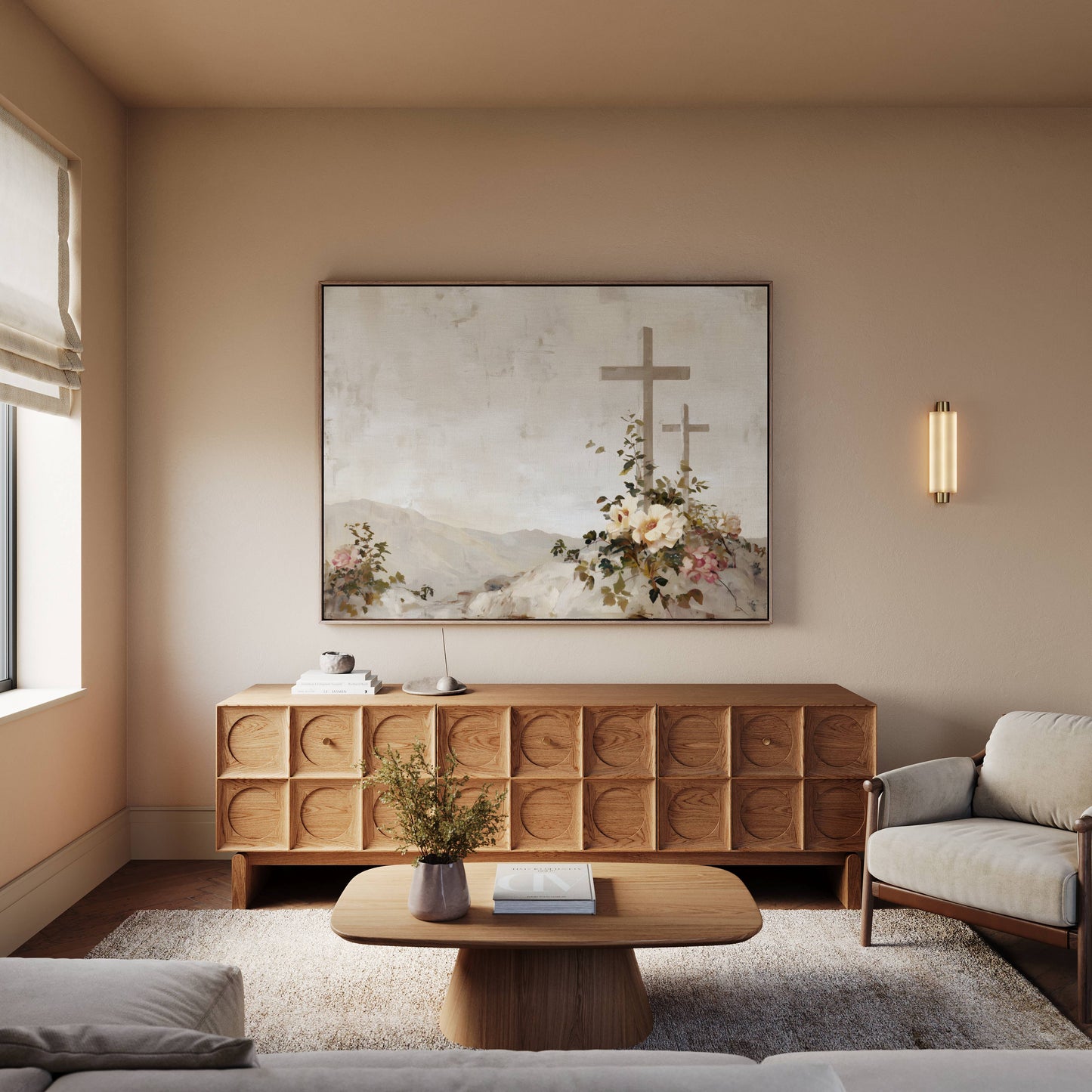 Blossoms at Calvary | Canvas