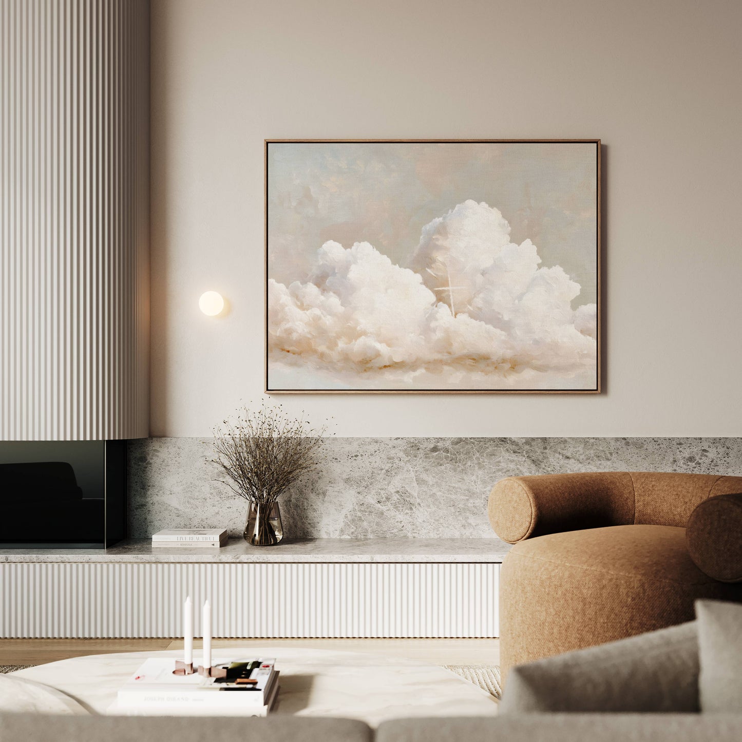 Cross in the Clouds | Canvas