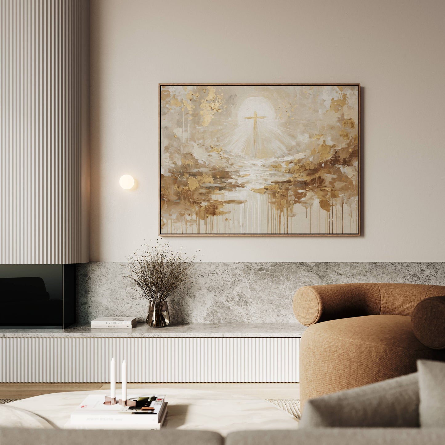 The Light of the Cross | Canvas