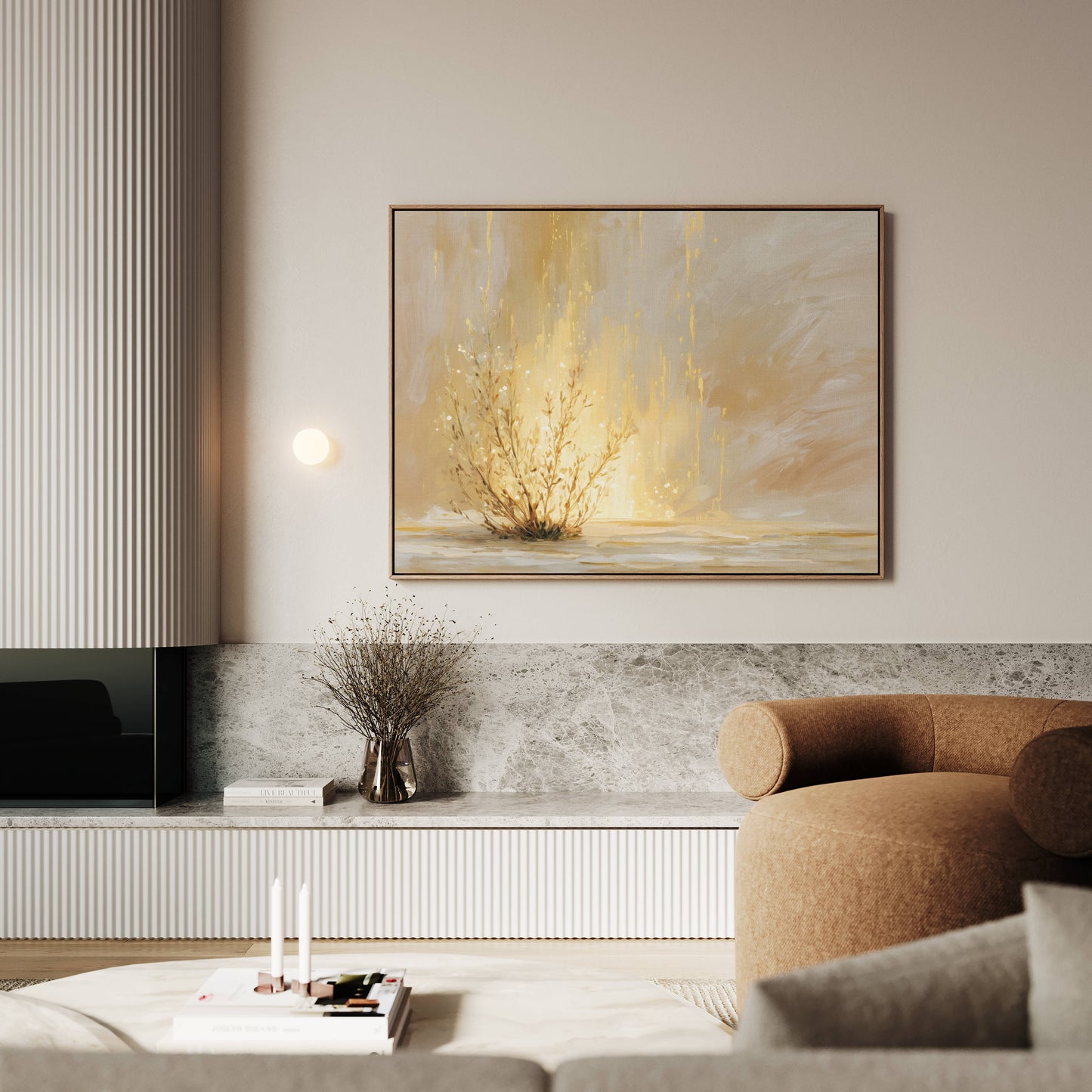 The Voice in the Flame | Canvas