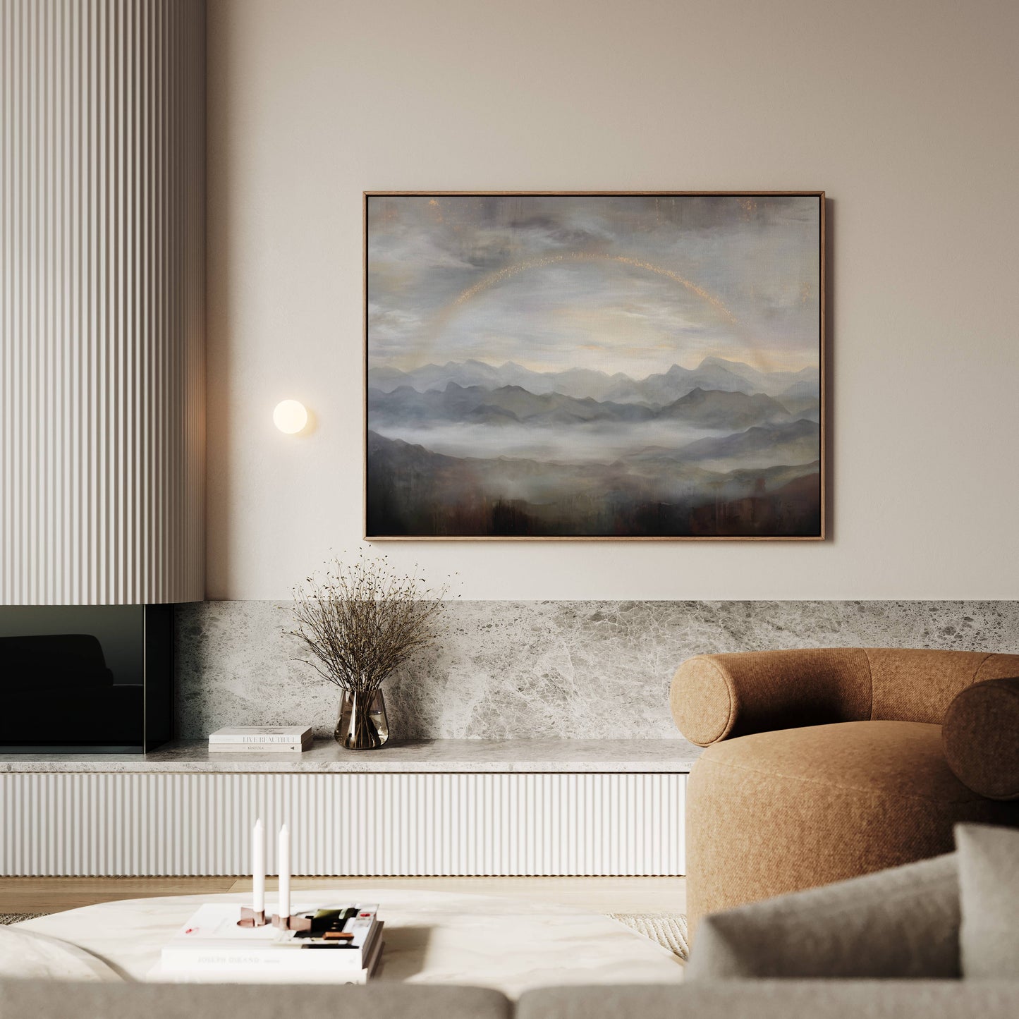 Promise Over the Peaks | Canvas