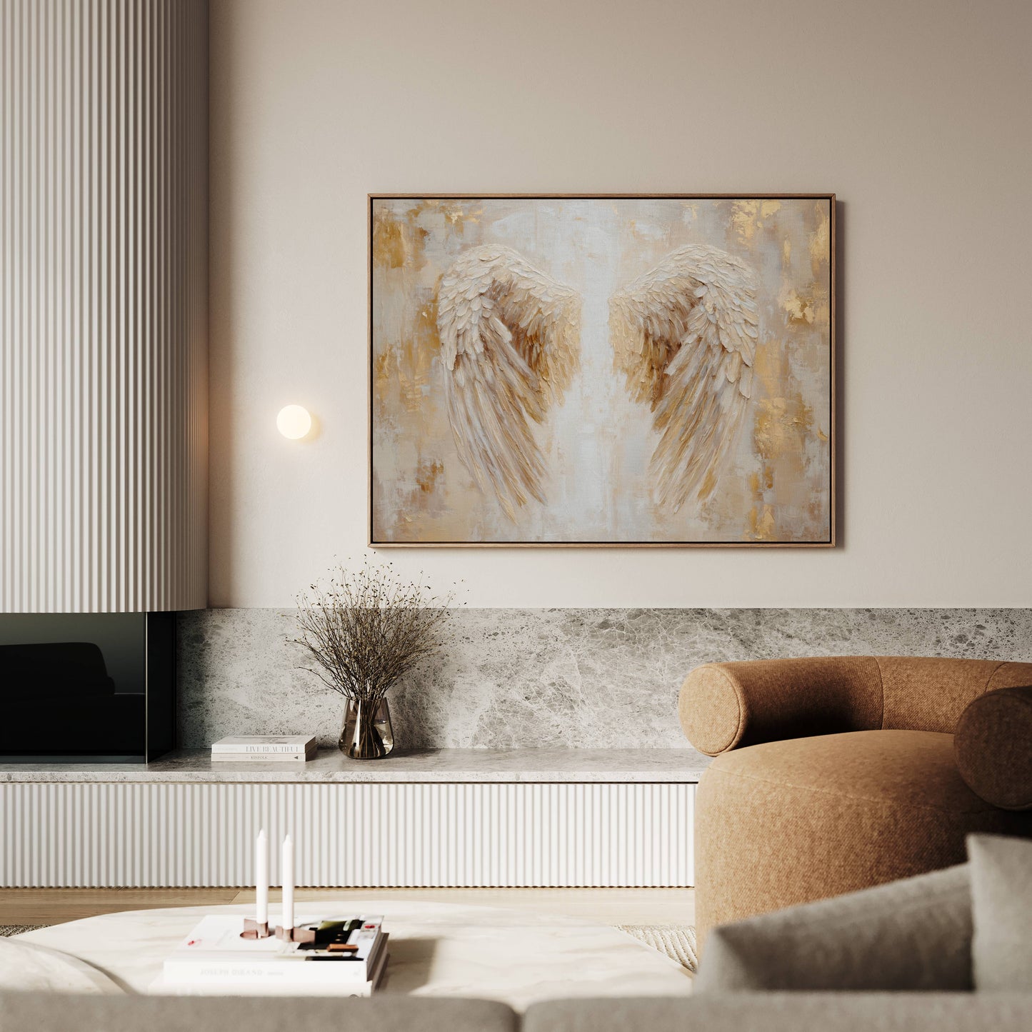 Wings of His Angels | Canvas