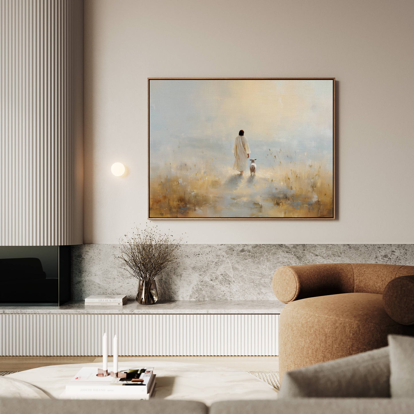 He Left the Ninety-Nine | Canvas