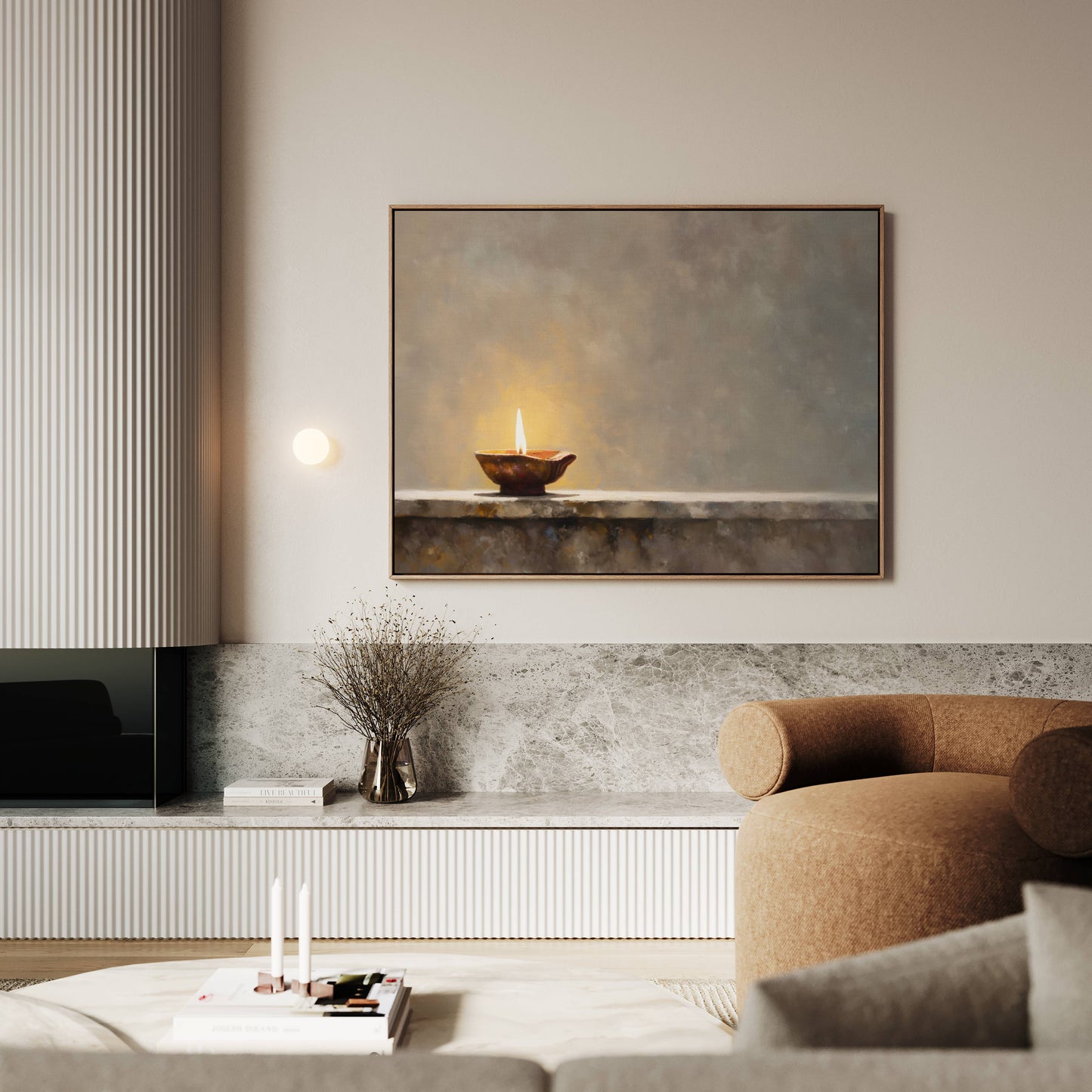 Keep Your Lamp Burning | Canvas