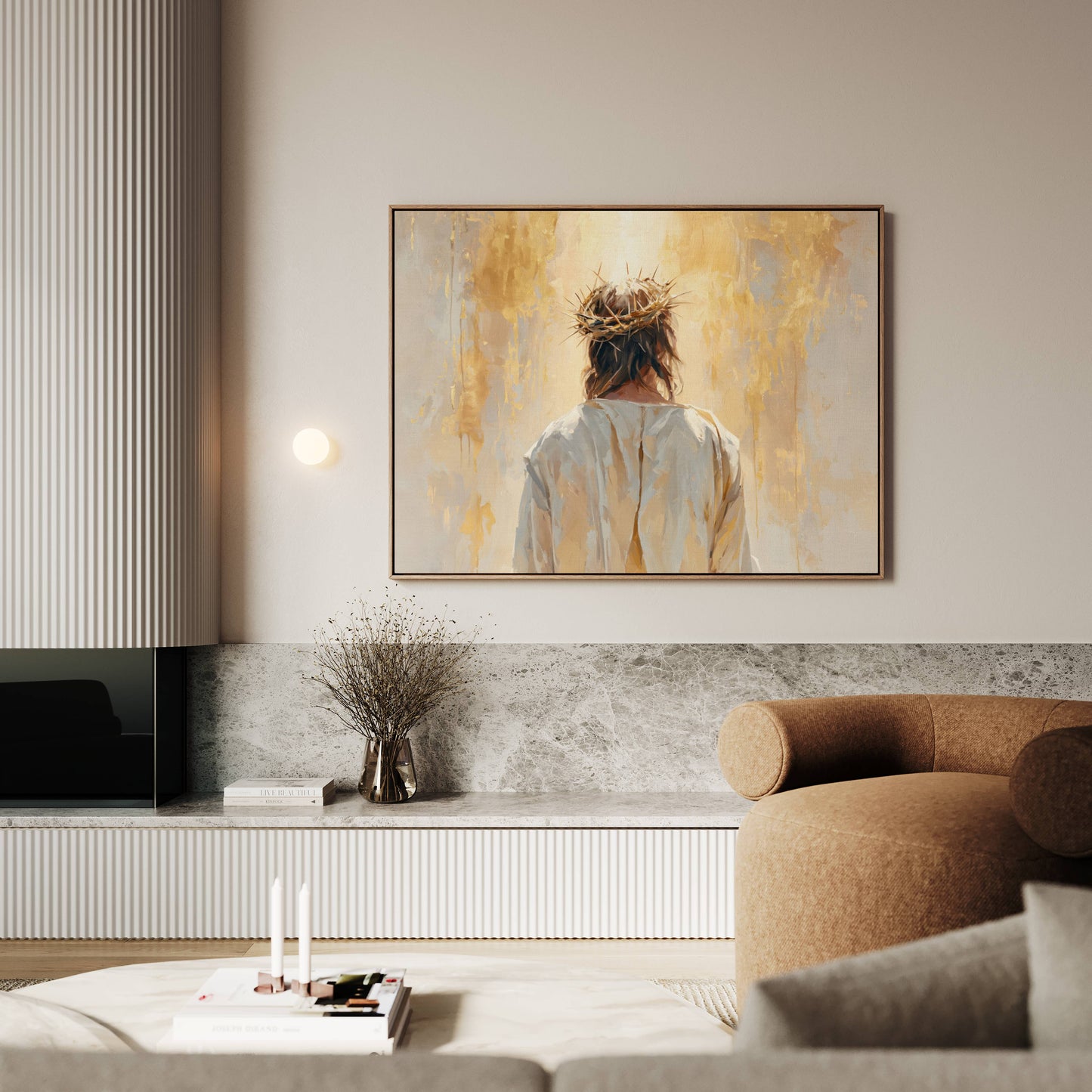 Crowned for Our Redemption | Canvas