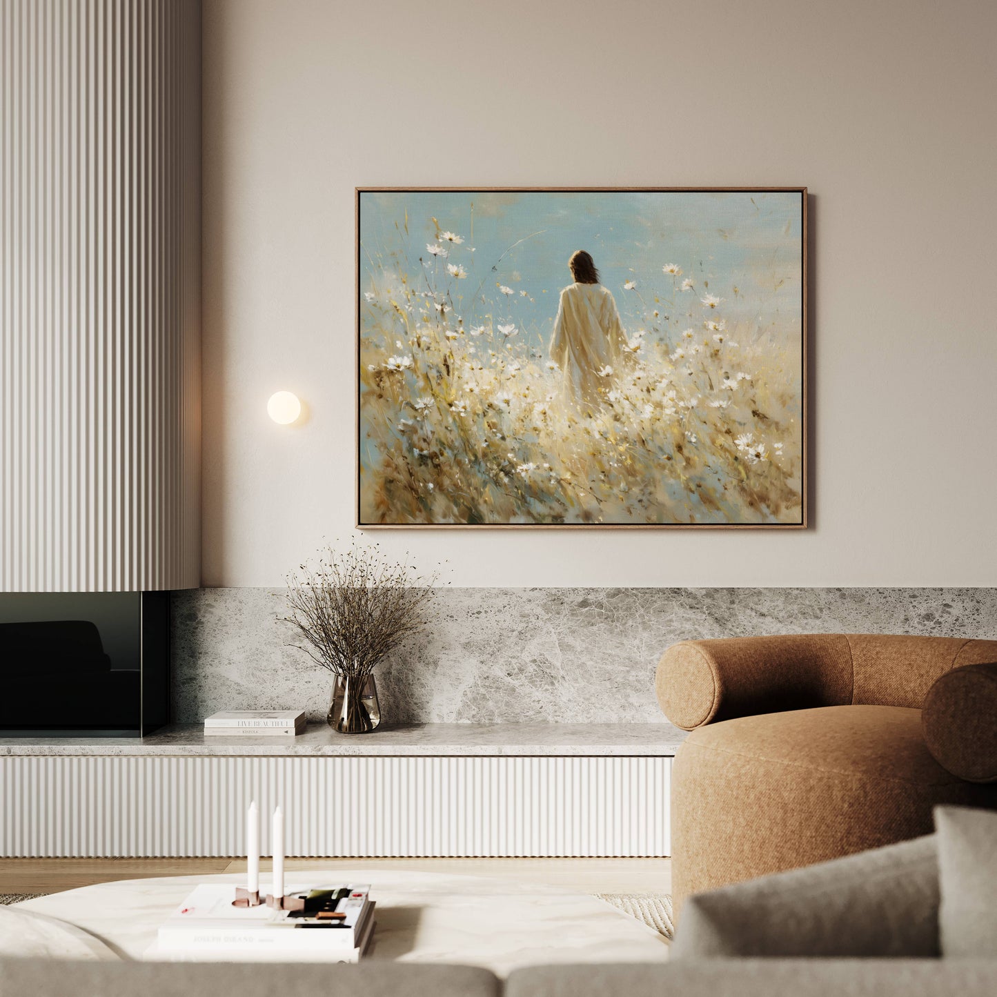 The Meadow of Psalm 23 | Canvas