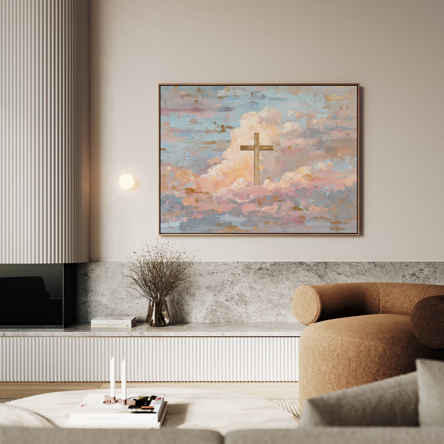 The Cross in Glory | Canvas