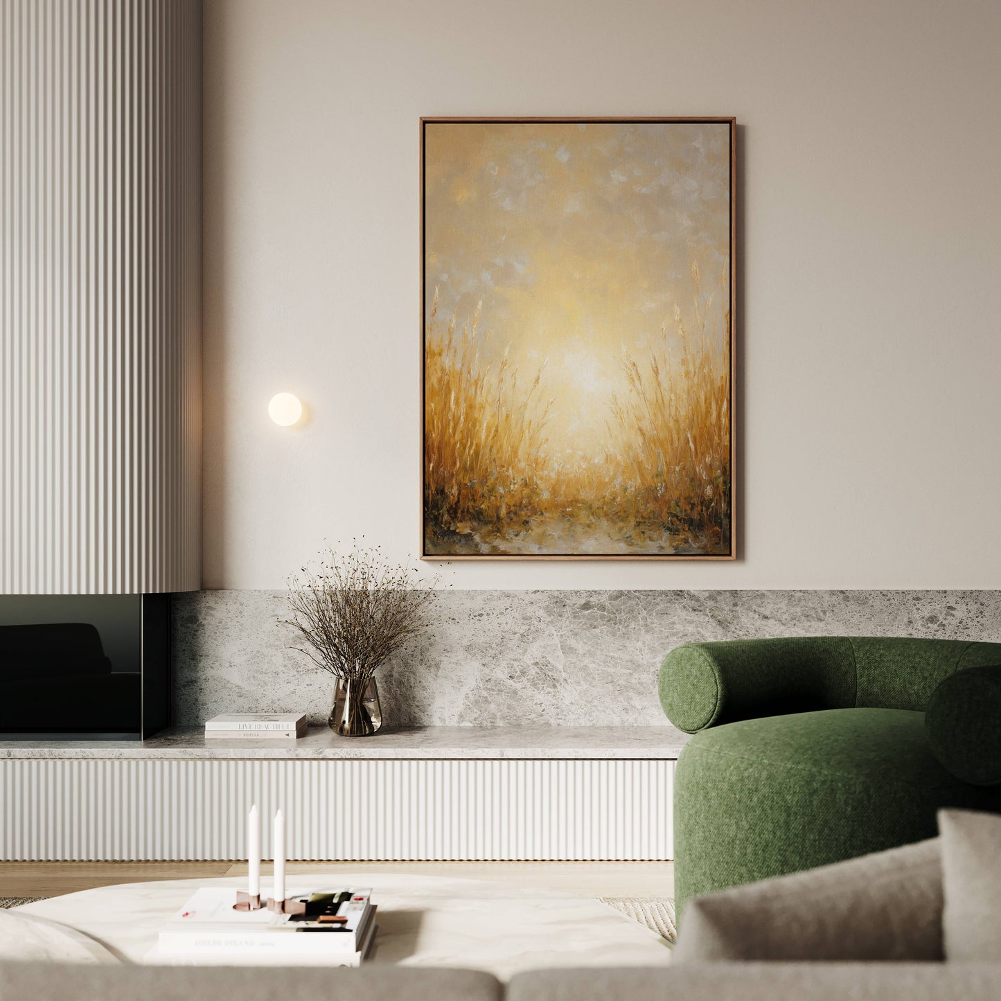 The Meadow of Psalm 23 | Canvas
