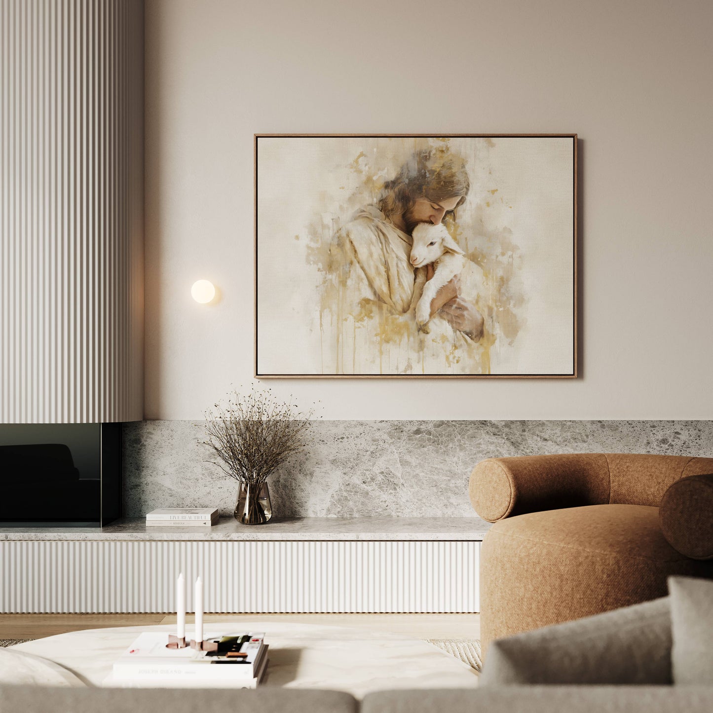Held by the Shepherd | Canvas