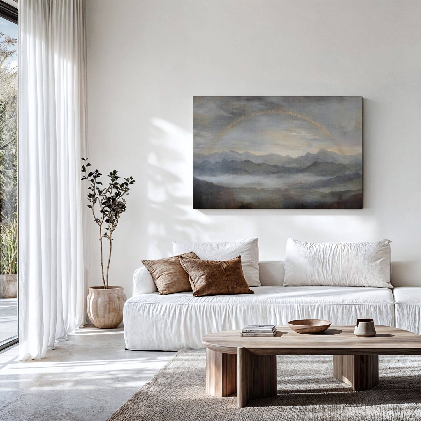 Promise Over the Peaks | Canvas
