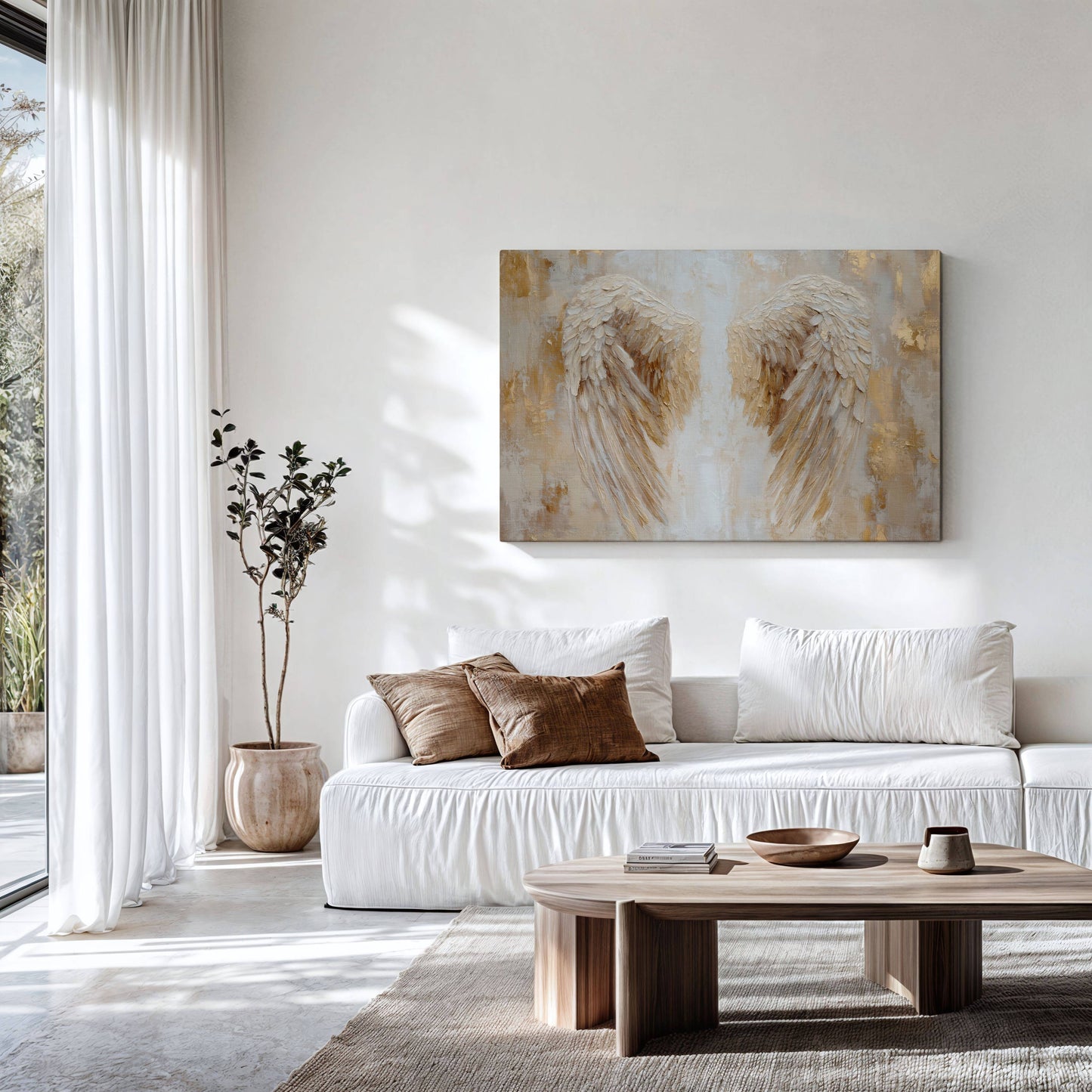 Wings of His Angels | Canvas