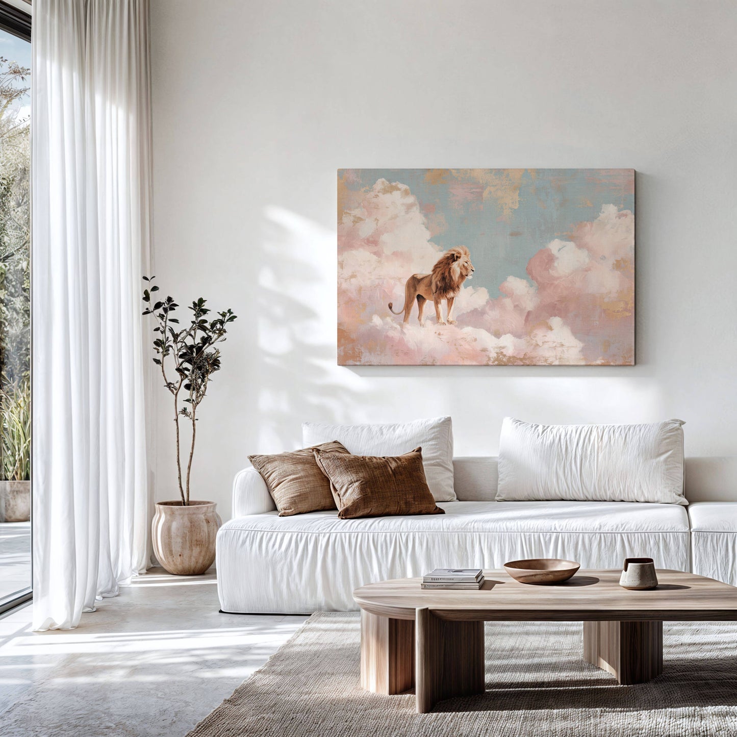 The Lion of Judah’s Glory | Canvas