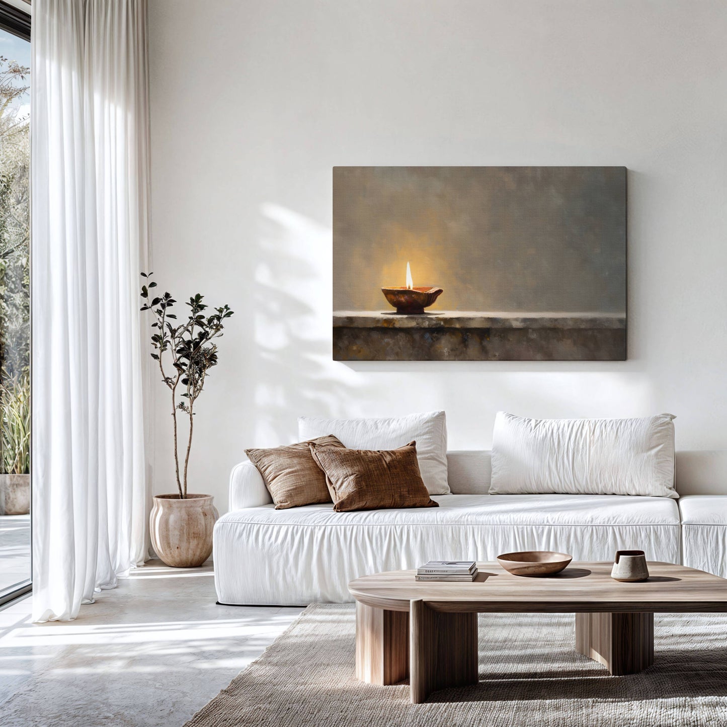 Keep Your Lamp Burning | Canvas