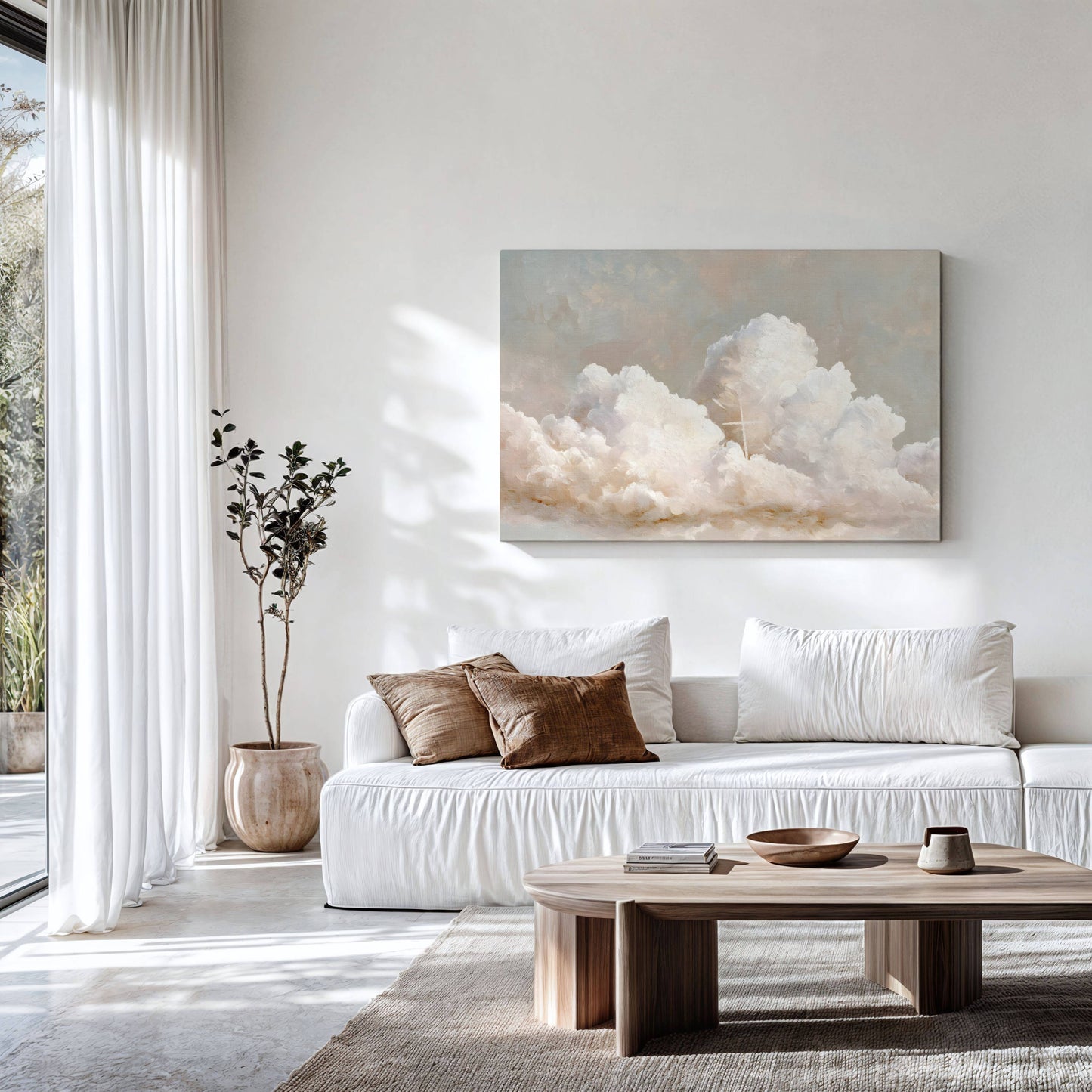 Cross in the Clouds | Canvas