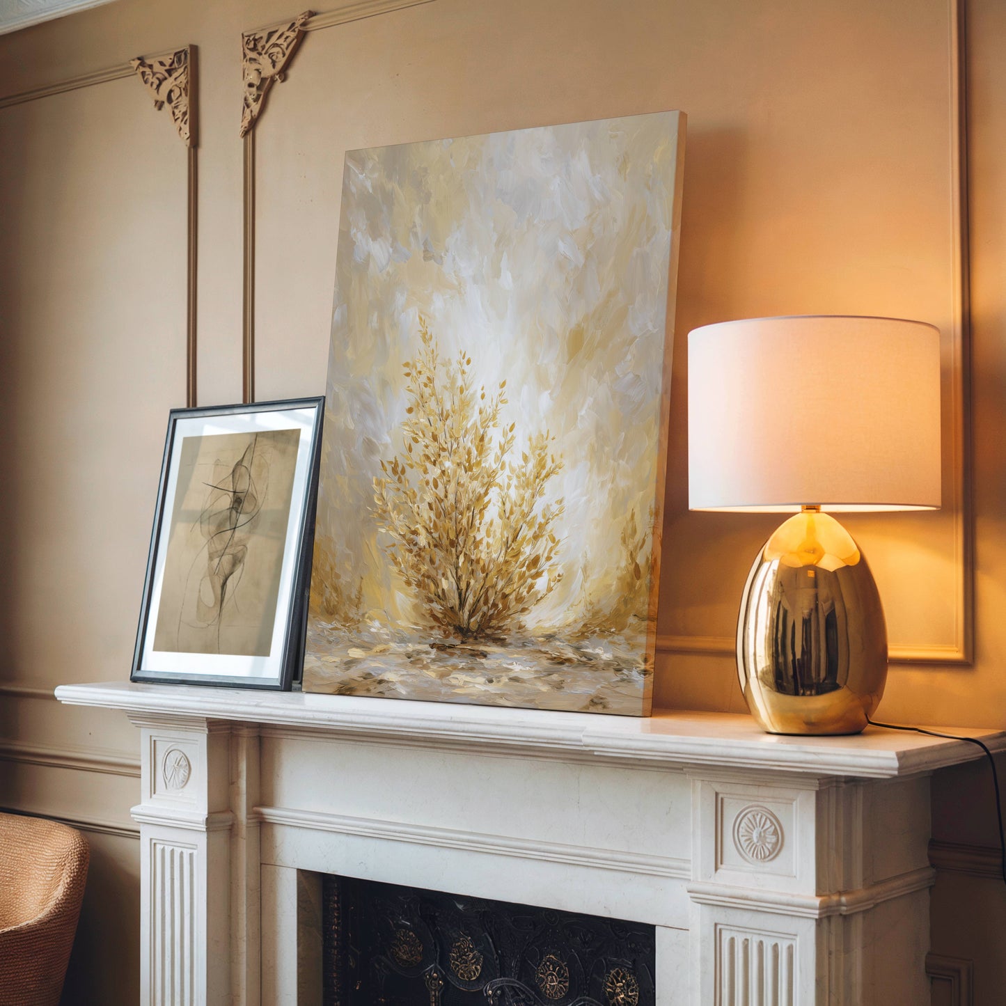 The Voice from the Flames | Canvas